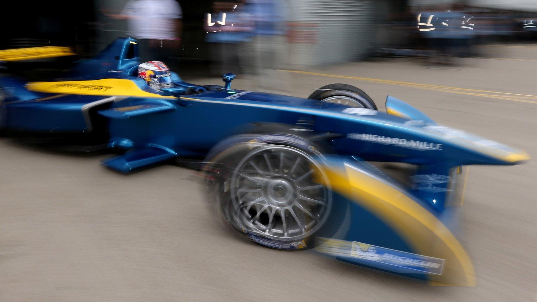 Formula E car