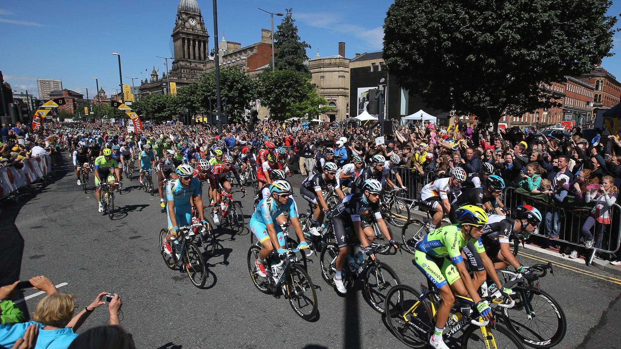 The 2014 Tour de France started in Leeds