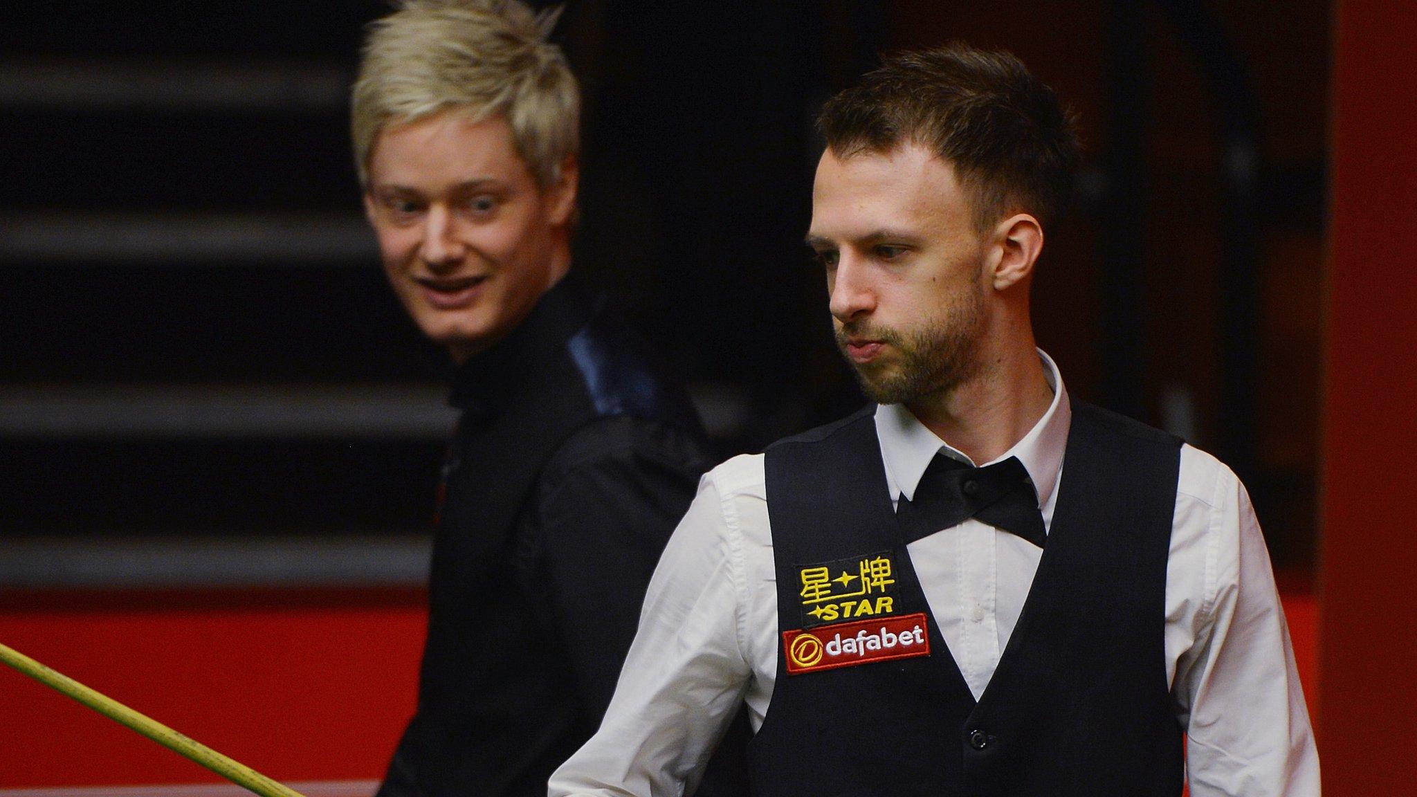 Judd Trump and Neil Robertson