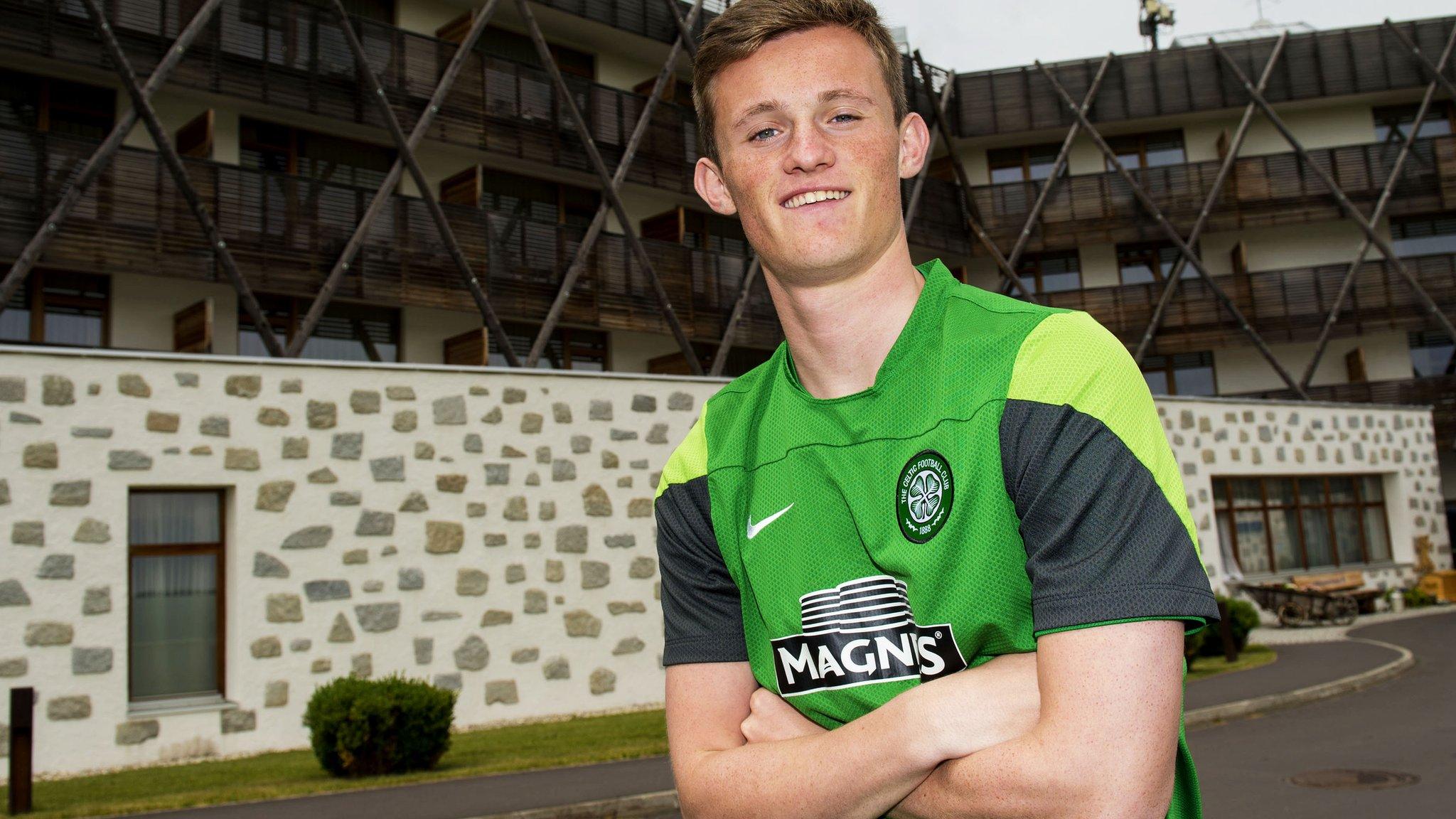 Celtic midfielder Liam Henderson