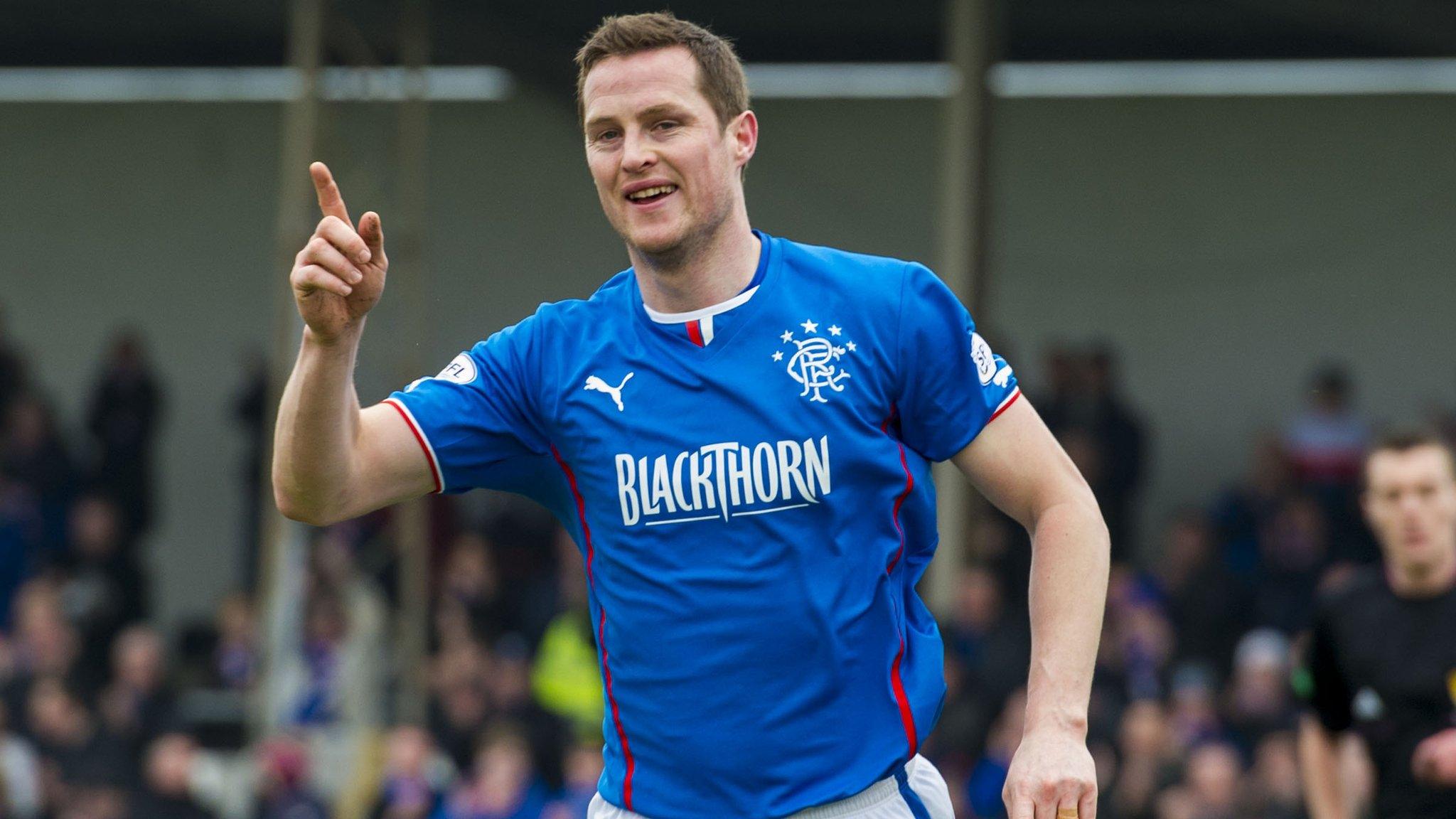 Rangers striker Jon Daly