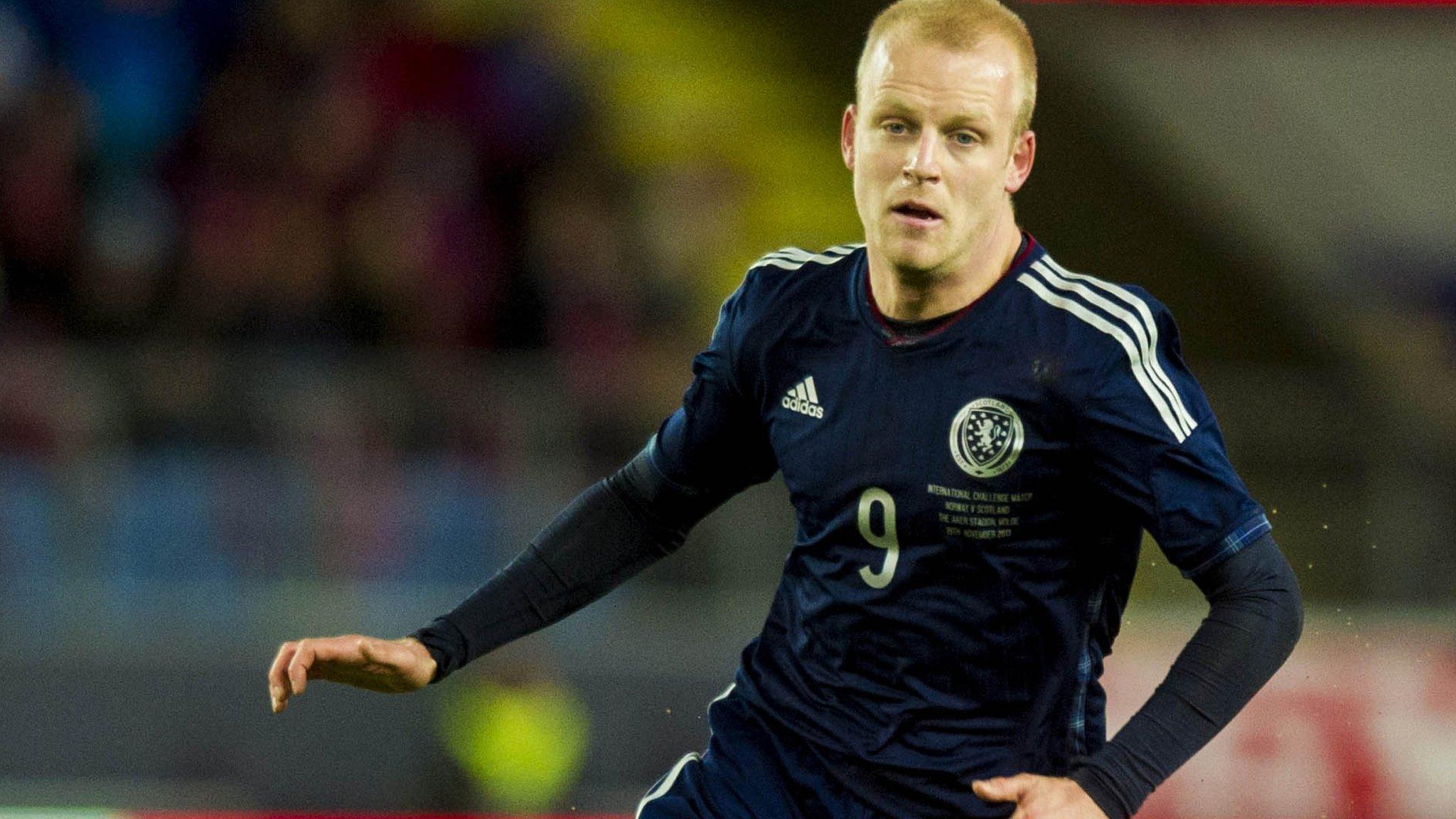 Scotland and Everton striker Steven Naismith