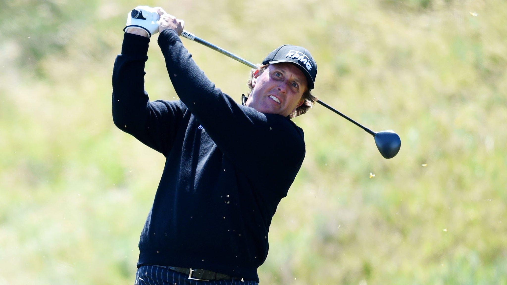 Phil Mickelson is back to defend the Scottish Open title