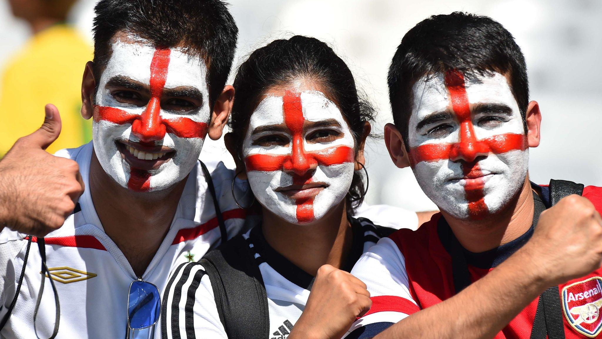 England supporters