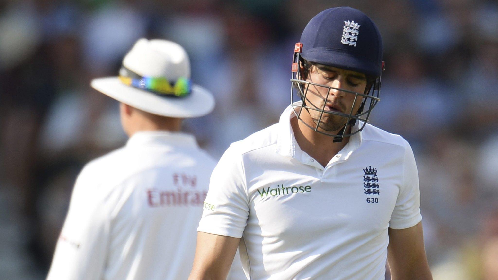 England captain Alastair Cook