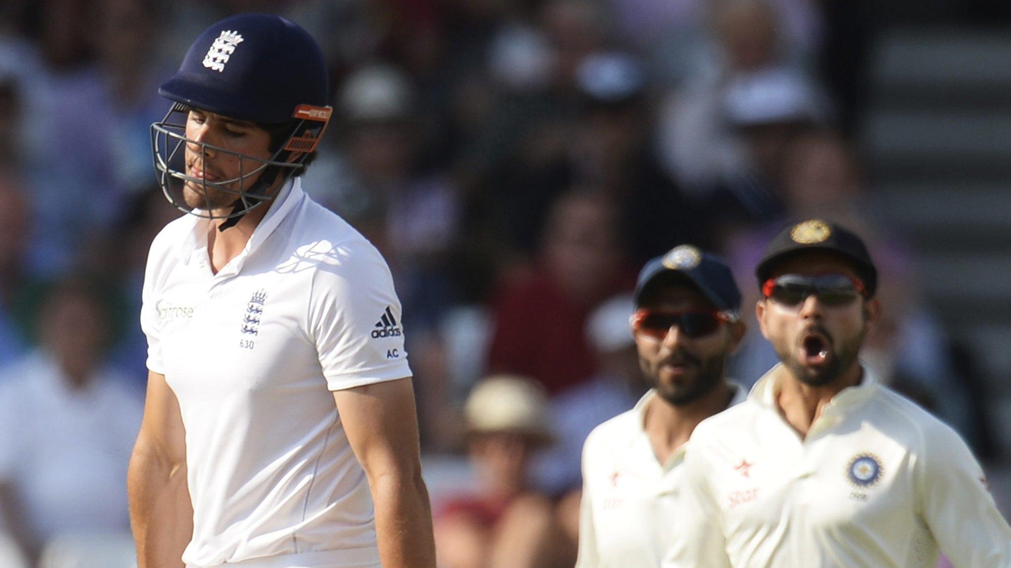 England captain Alastair Cook