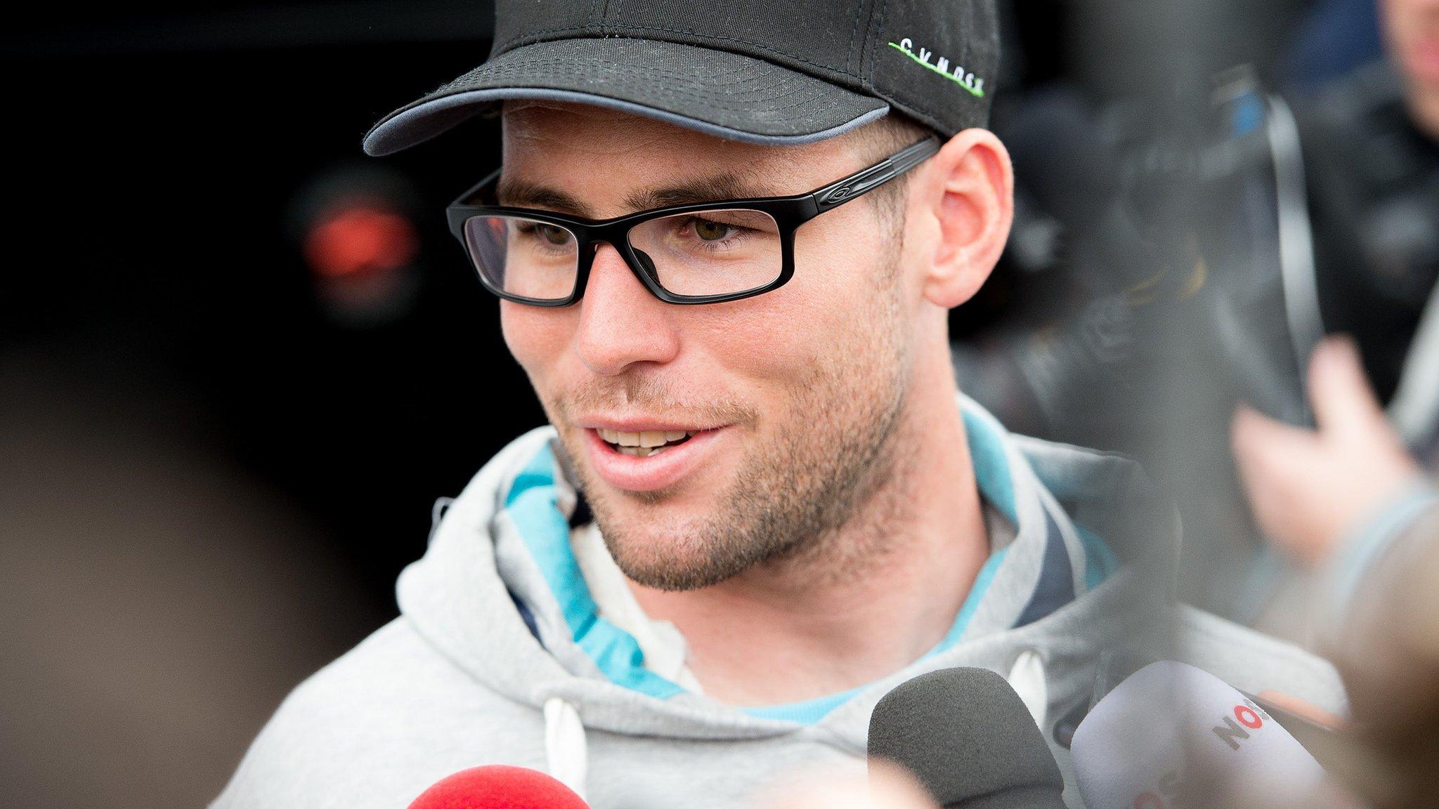 Cyclist Mark Cavendish