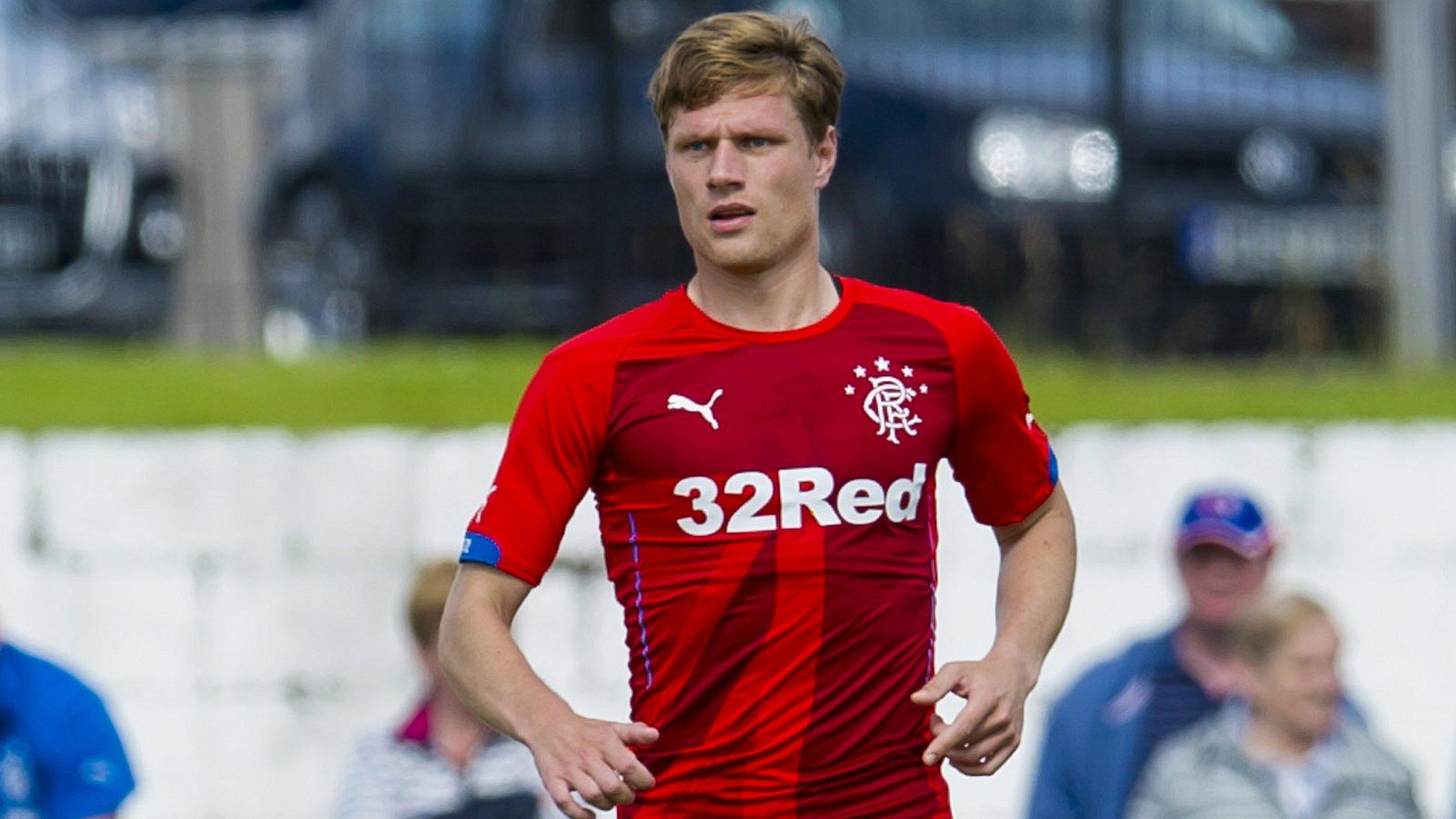 Marius Zaliukas played for Rangers in a recent pre-season friendly match against Brora Rangers