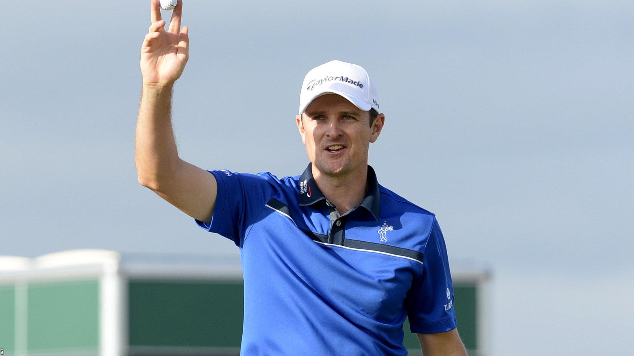 Justin Rose will hope to take his great form at Royal Aberdeen into the Open at Hoylake next week