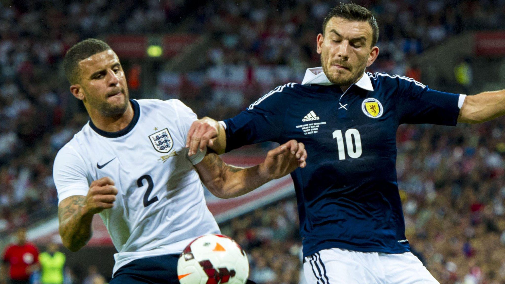 Scotland lost 3-2 at Wembley last year