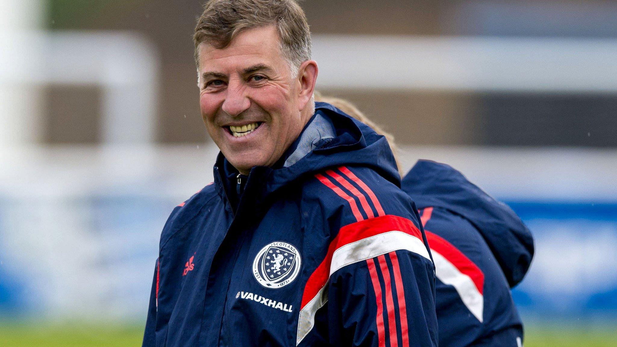 Scotland assistant manager Mark McGhee