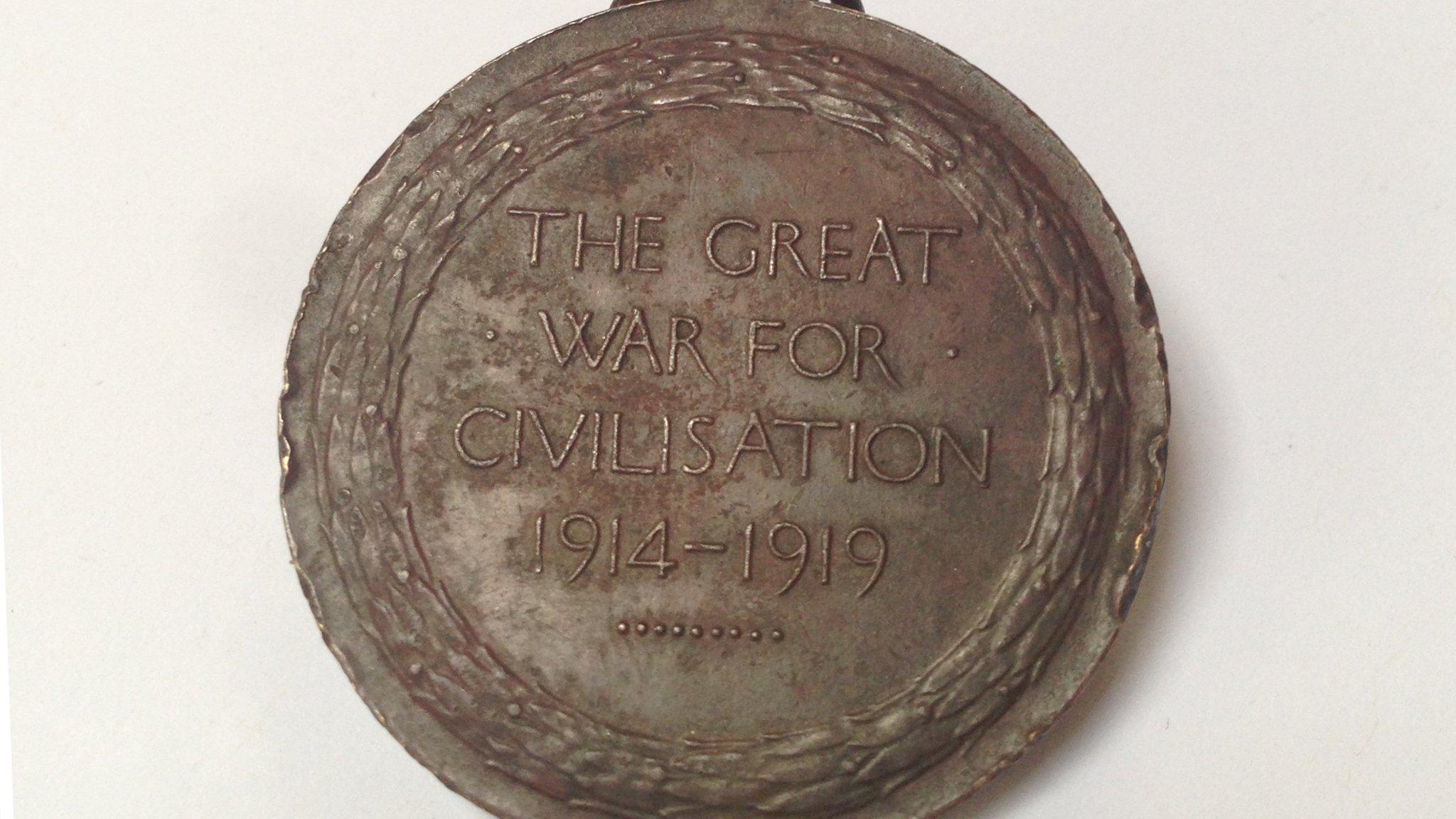 Restored medal