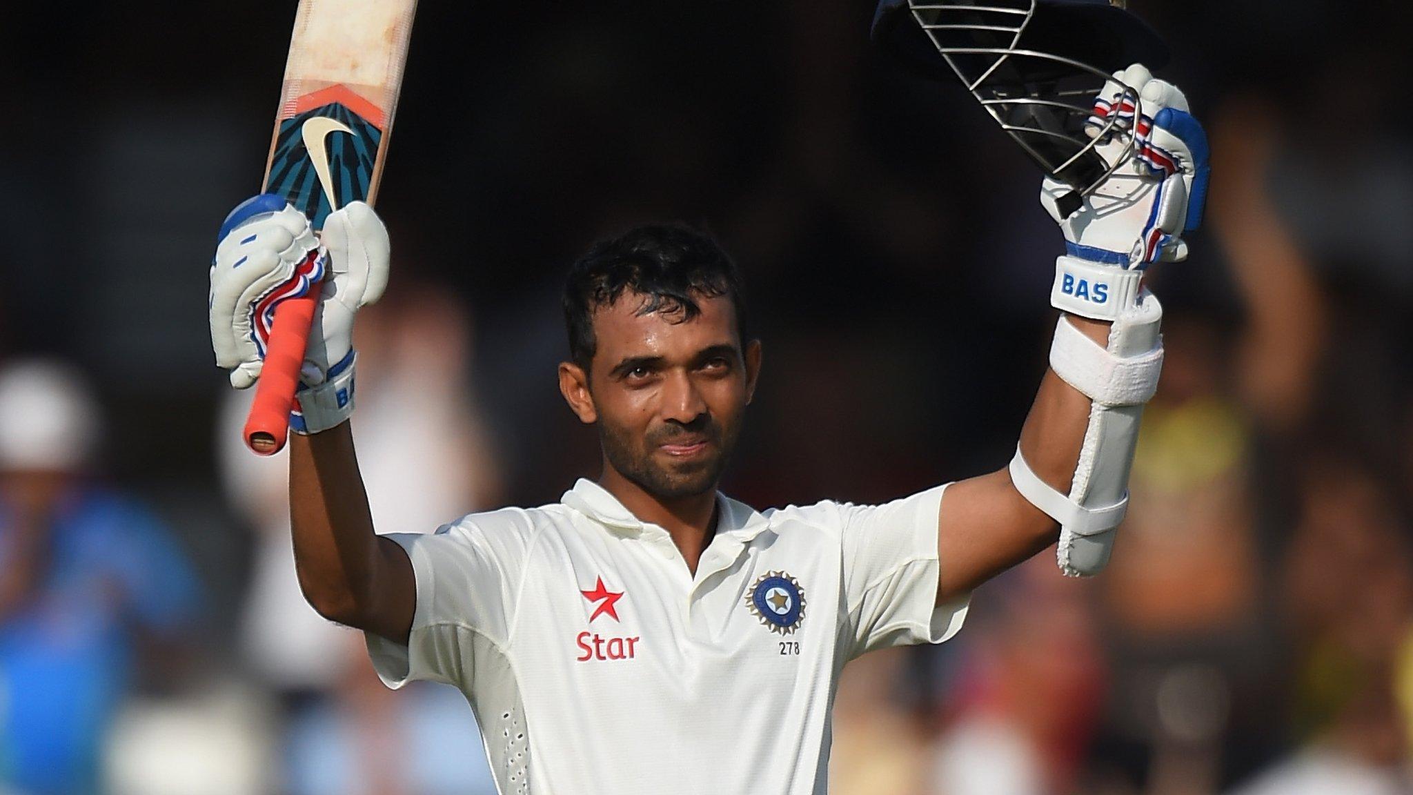 India's Ajinkya Rahane