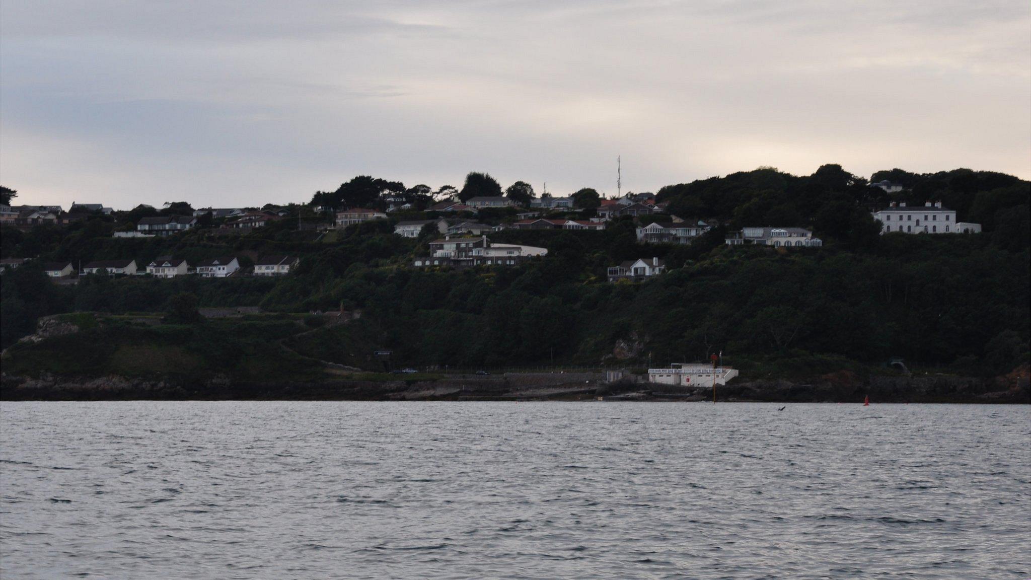 Fort George estate on Guernsey's east coast