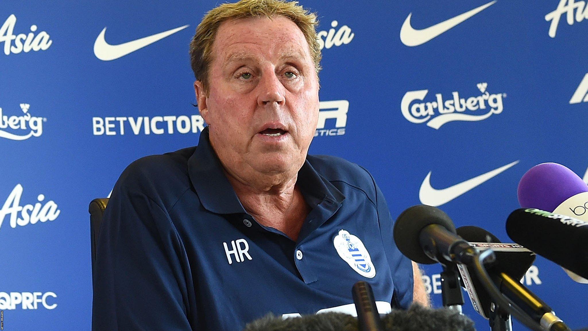 QPR manager Harry Redknapp