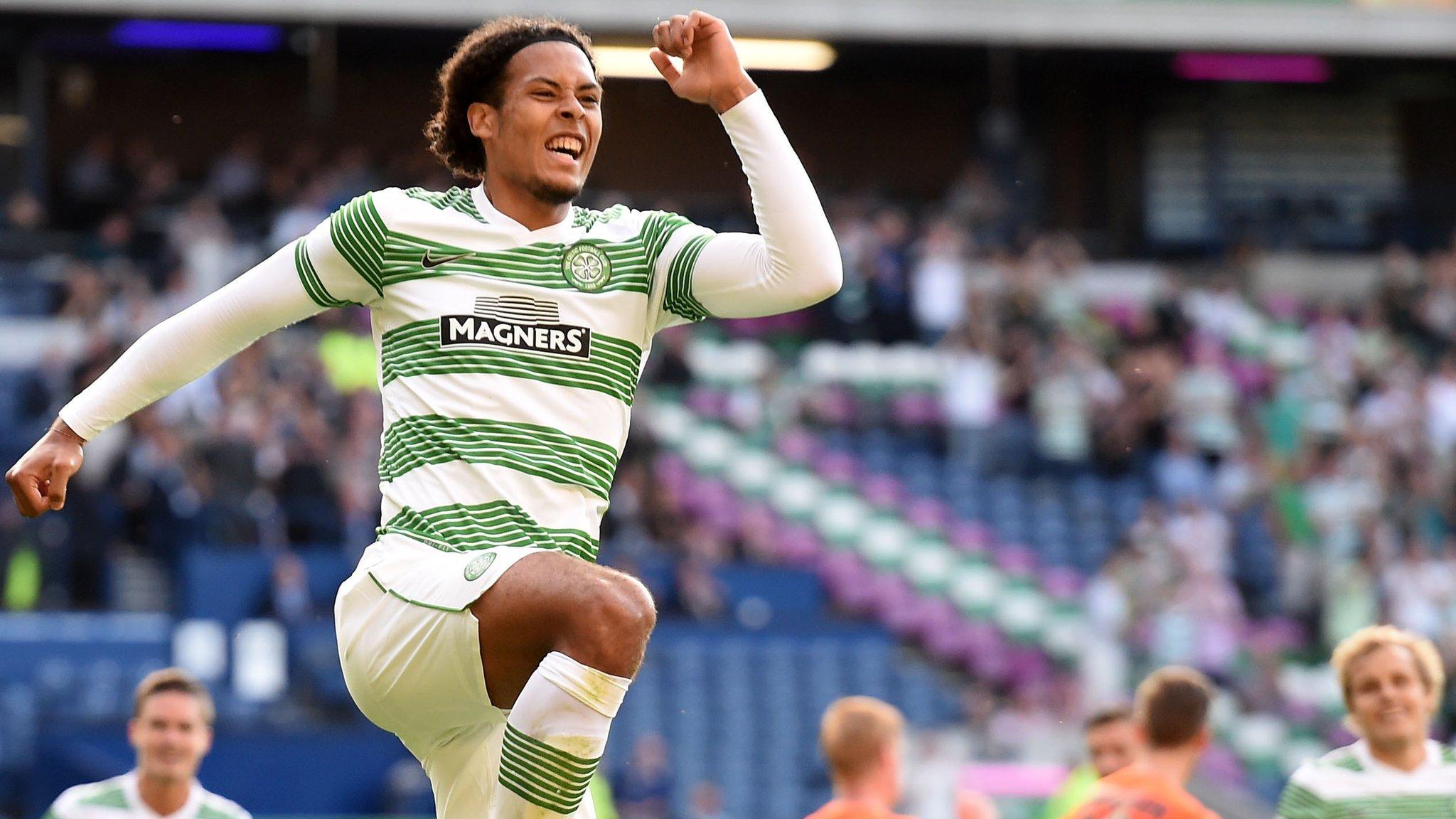 Virgil van Dijk knocked in two early goals for Celtic