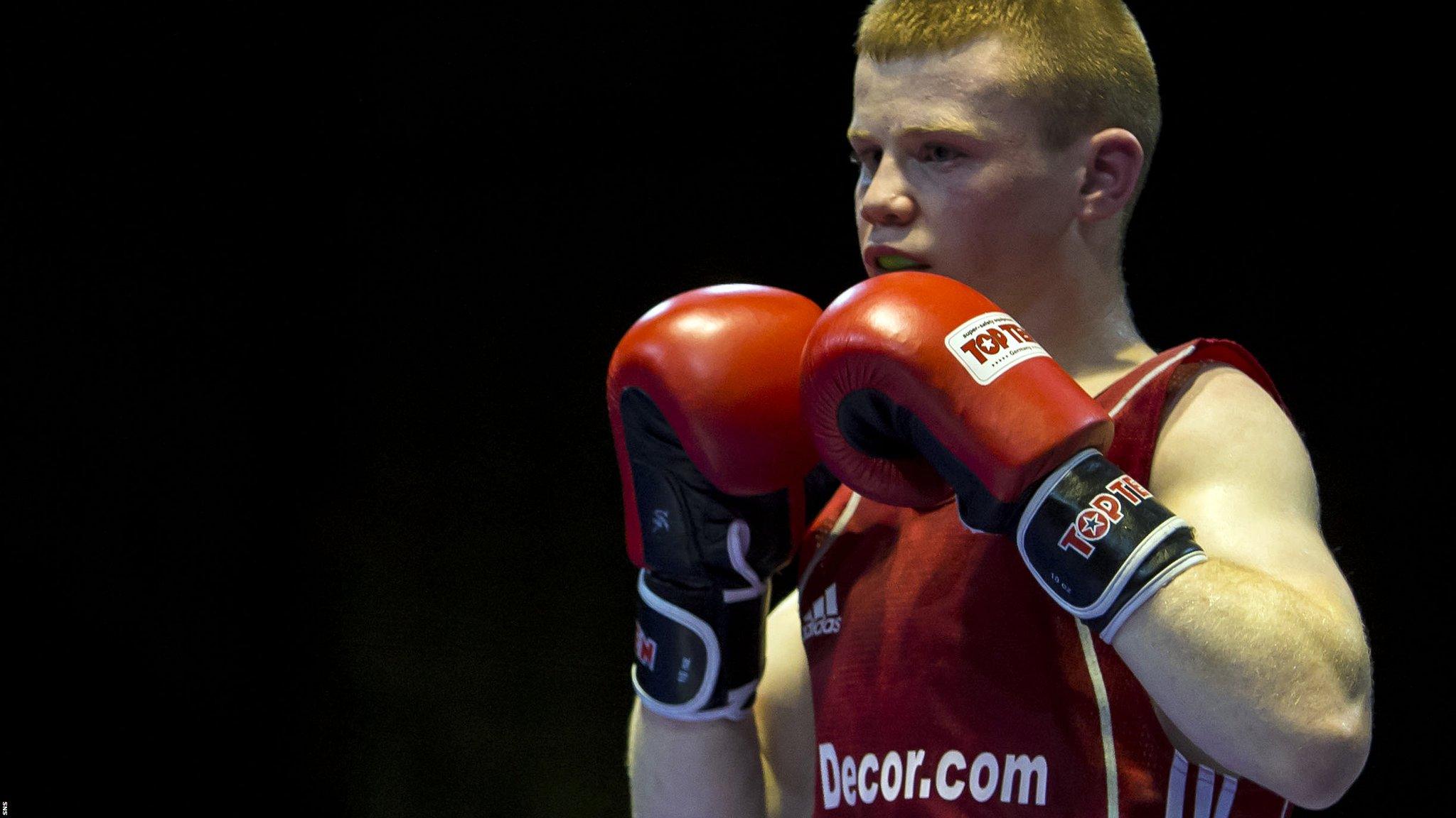 Scottish boxer Charlie Flynn