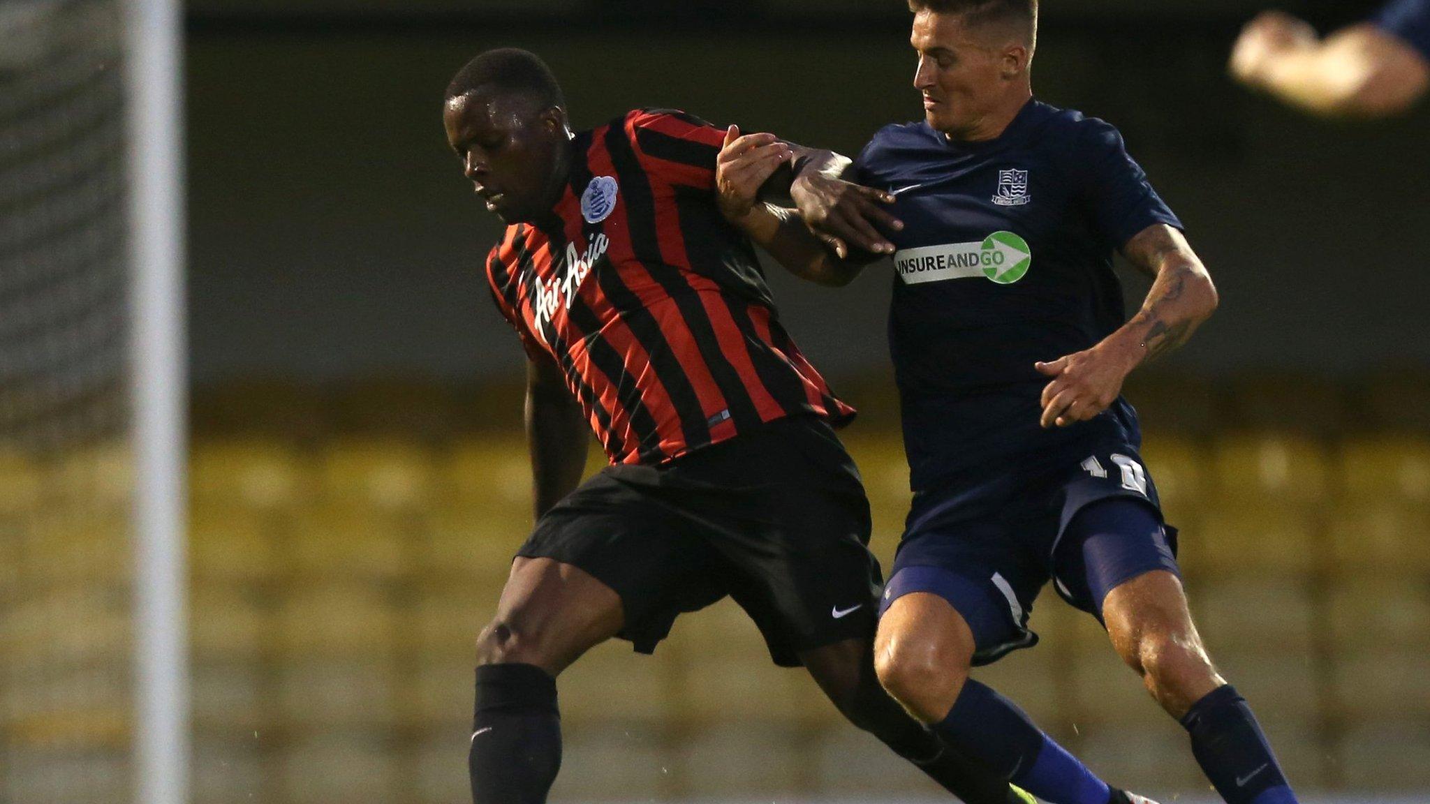 Nedum Onuoha and Barry Corr