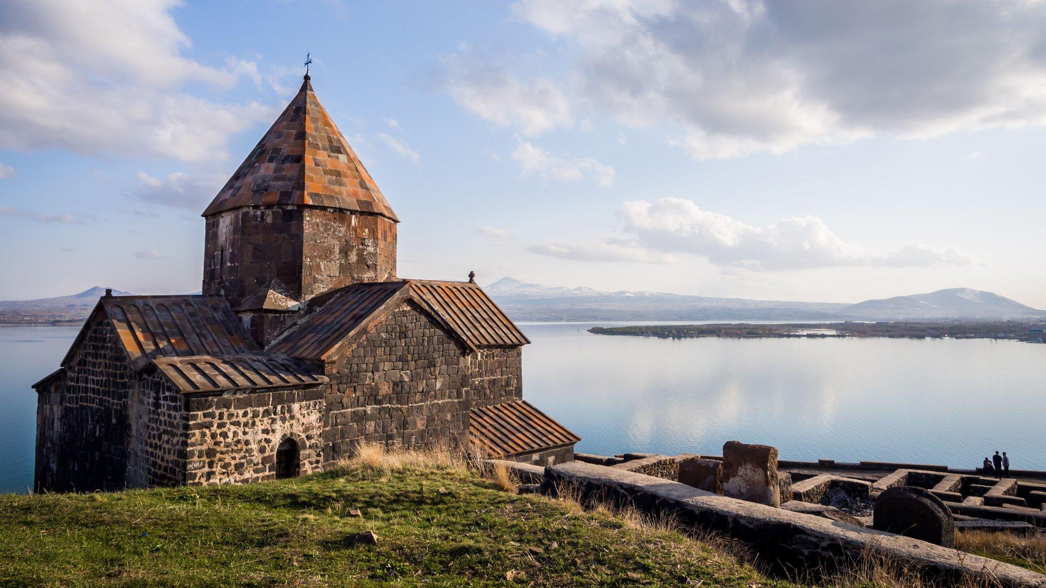 Sevanavank monastic complex in Armenia