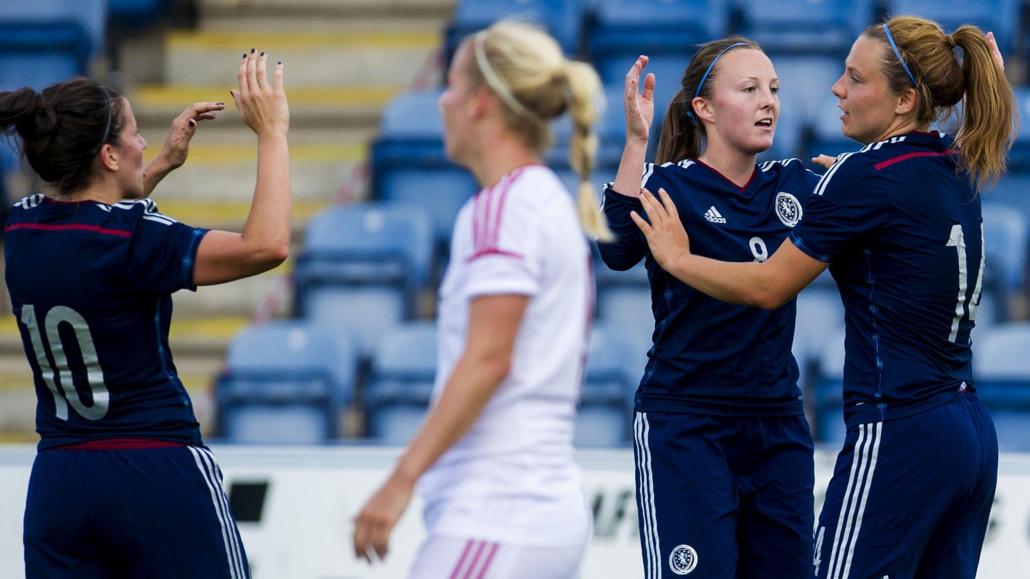 Scotland and Wales drew 1-1 in Dumfries