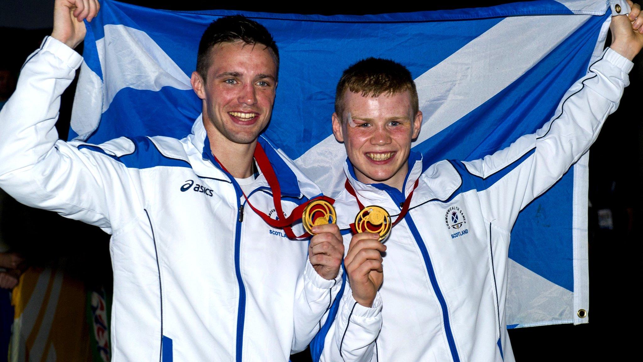 Scottish boxers Josh law and Charlie Flynn struck gold in Glasgow