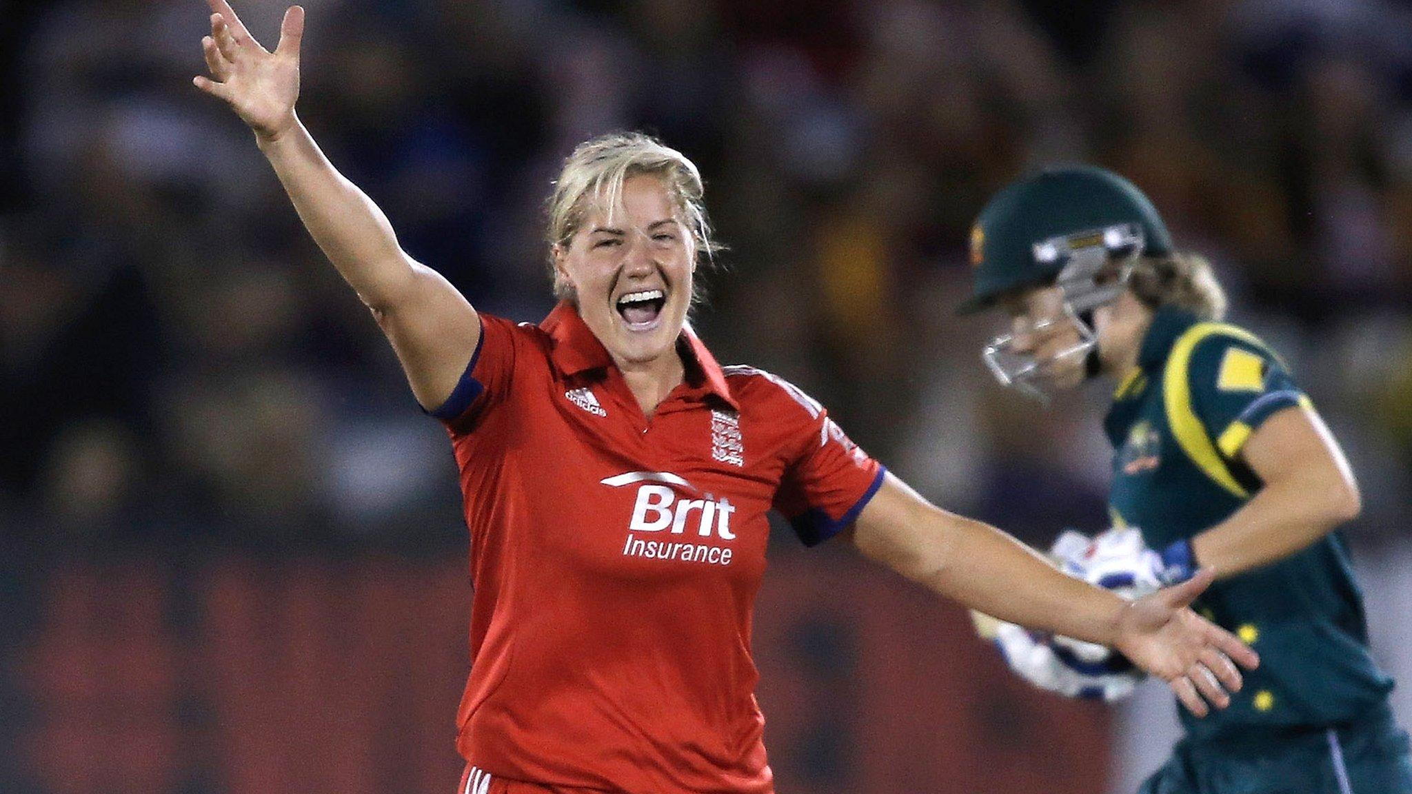 England fast bowler Katherine Brunt