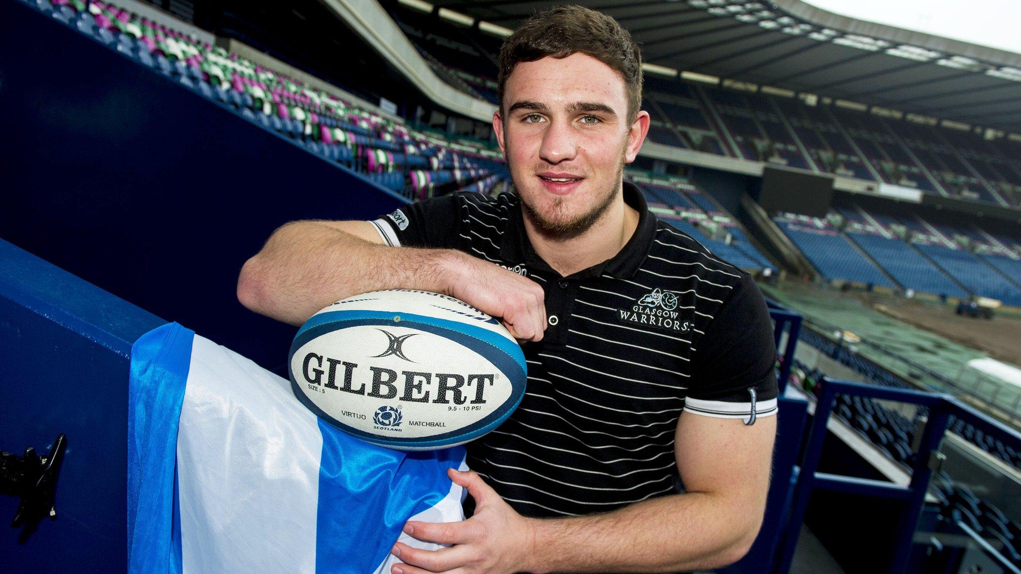 Glasgow Warriors and Scotland number eight Adam Ashe