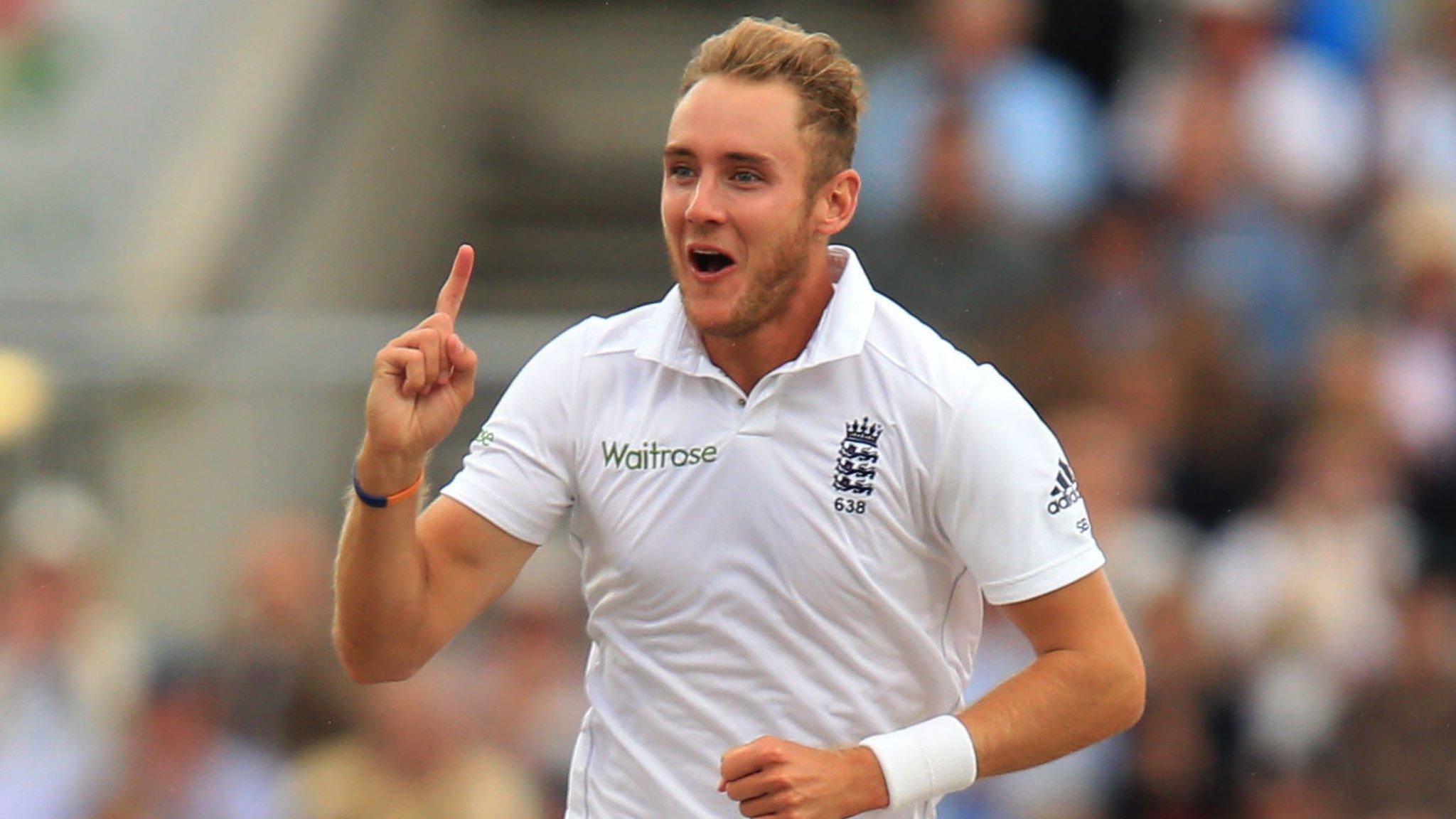 England's Stuart Broad