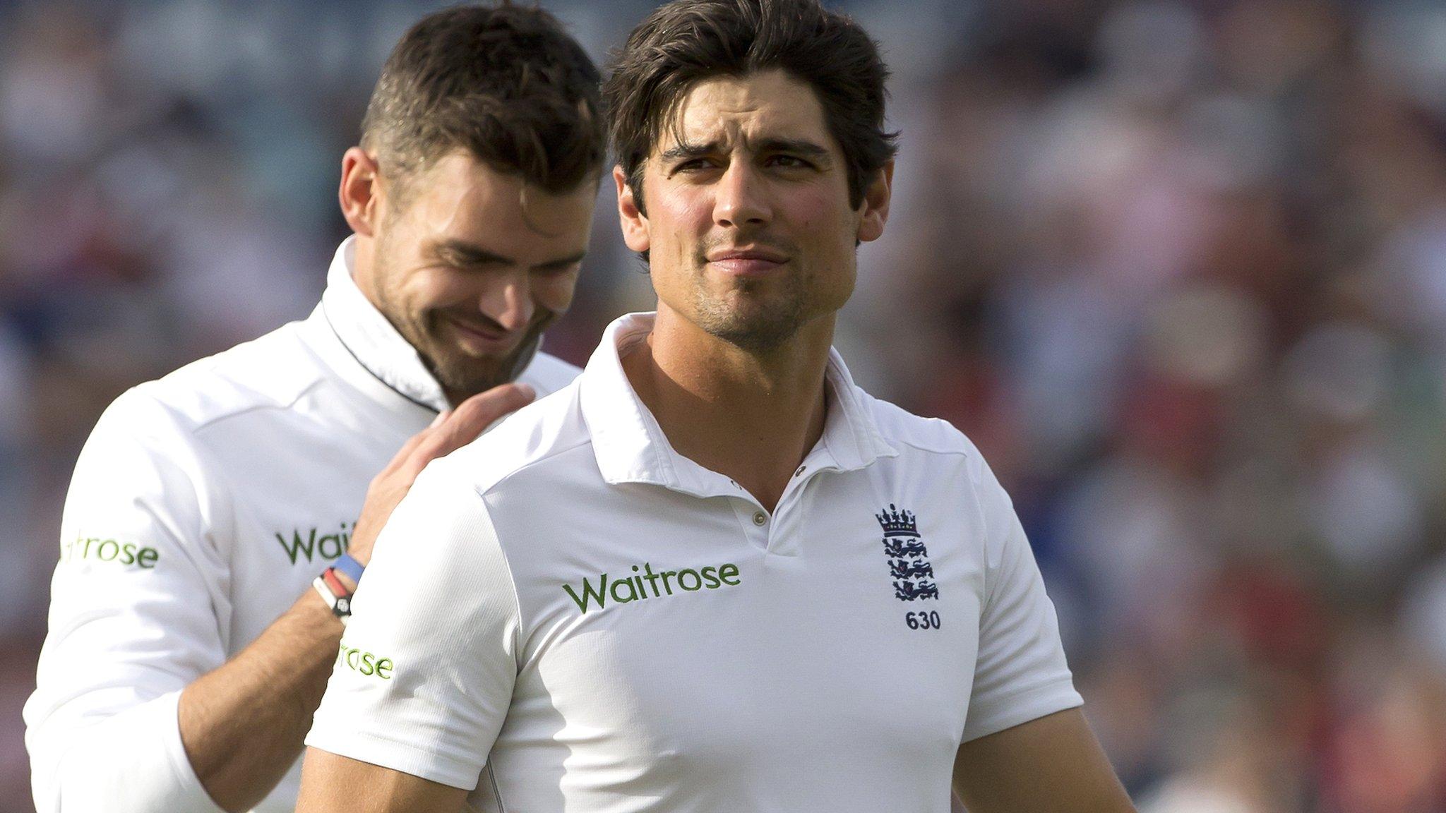 England captain Alastair Cook