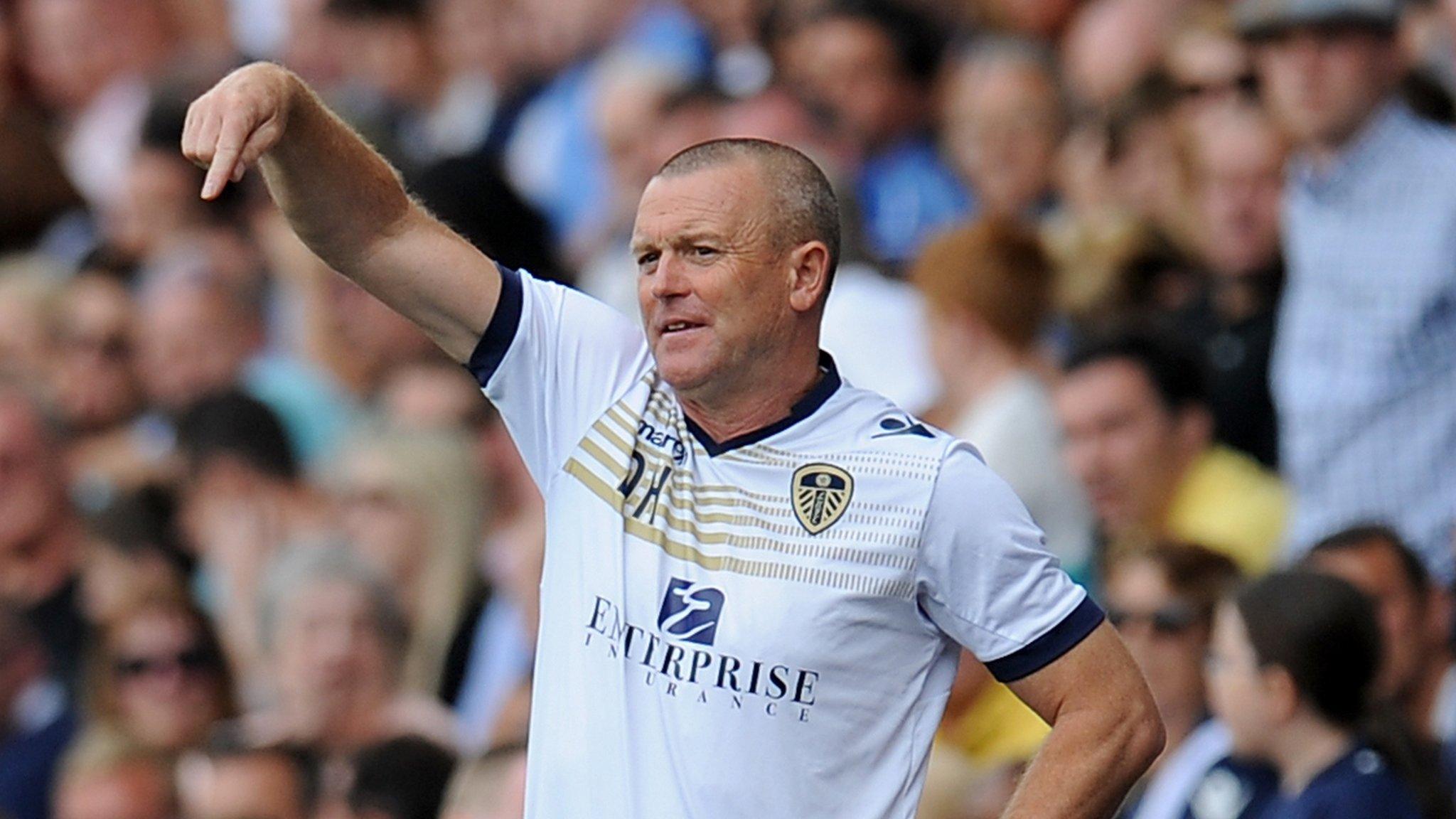 Leeds head coach Dave Hockaday