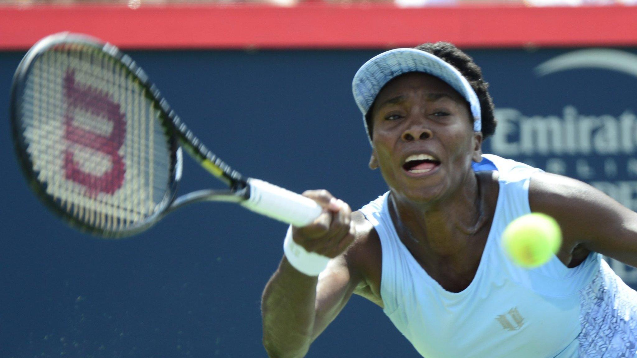 Venus Williams in action