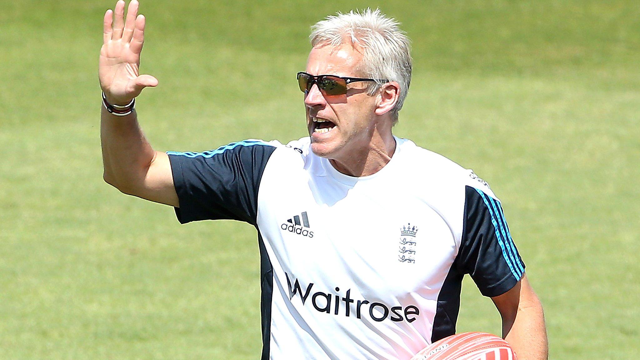 England coach Peter Moores