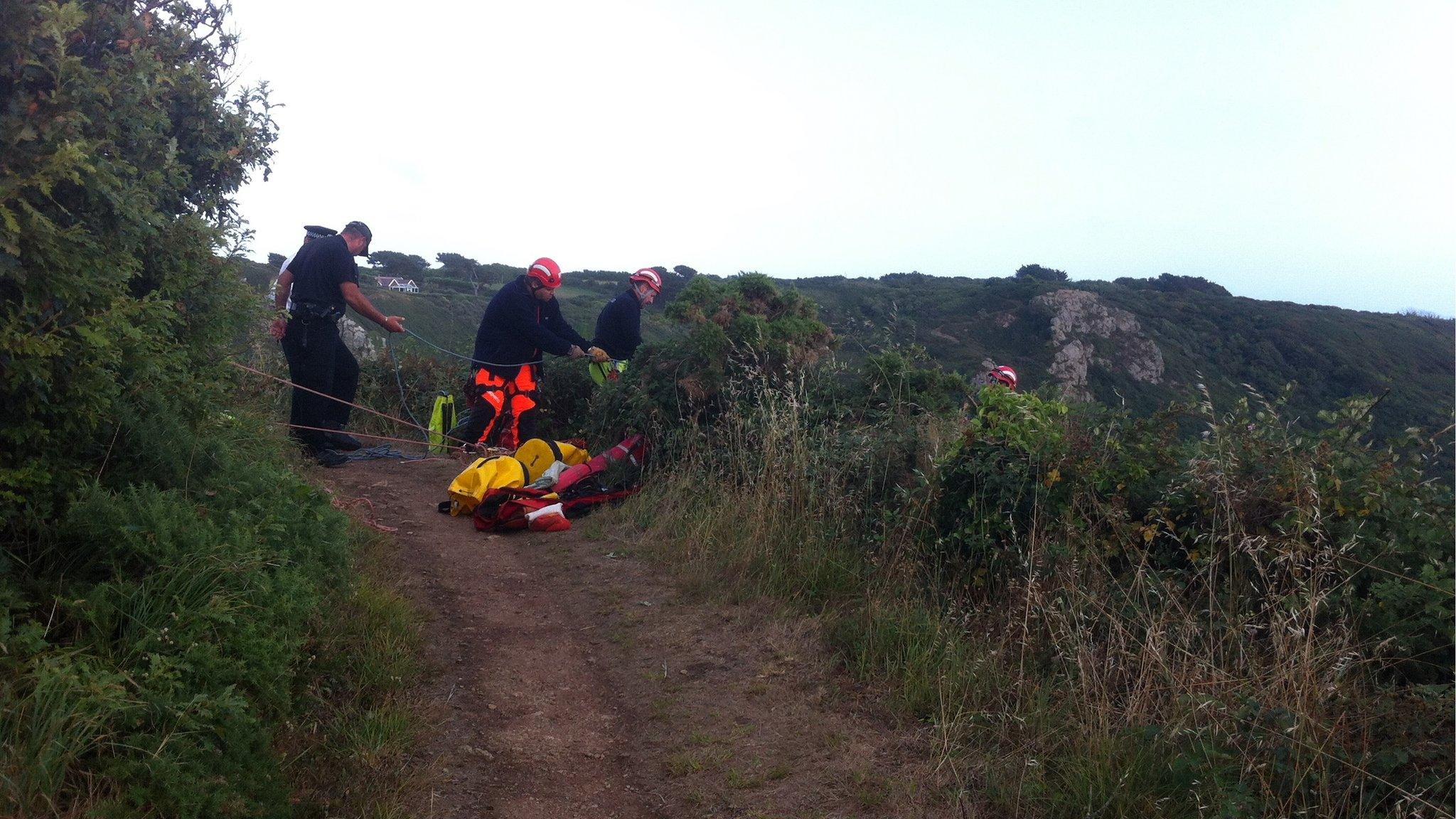 Cliff rescue