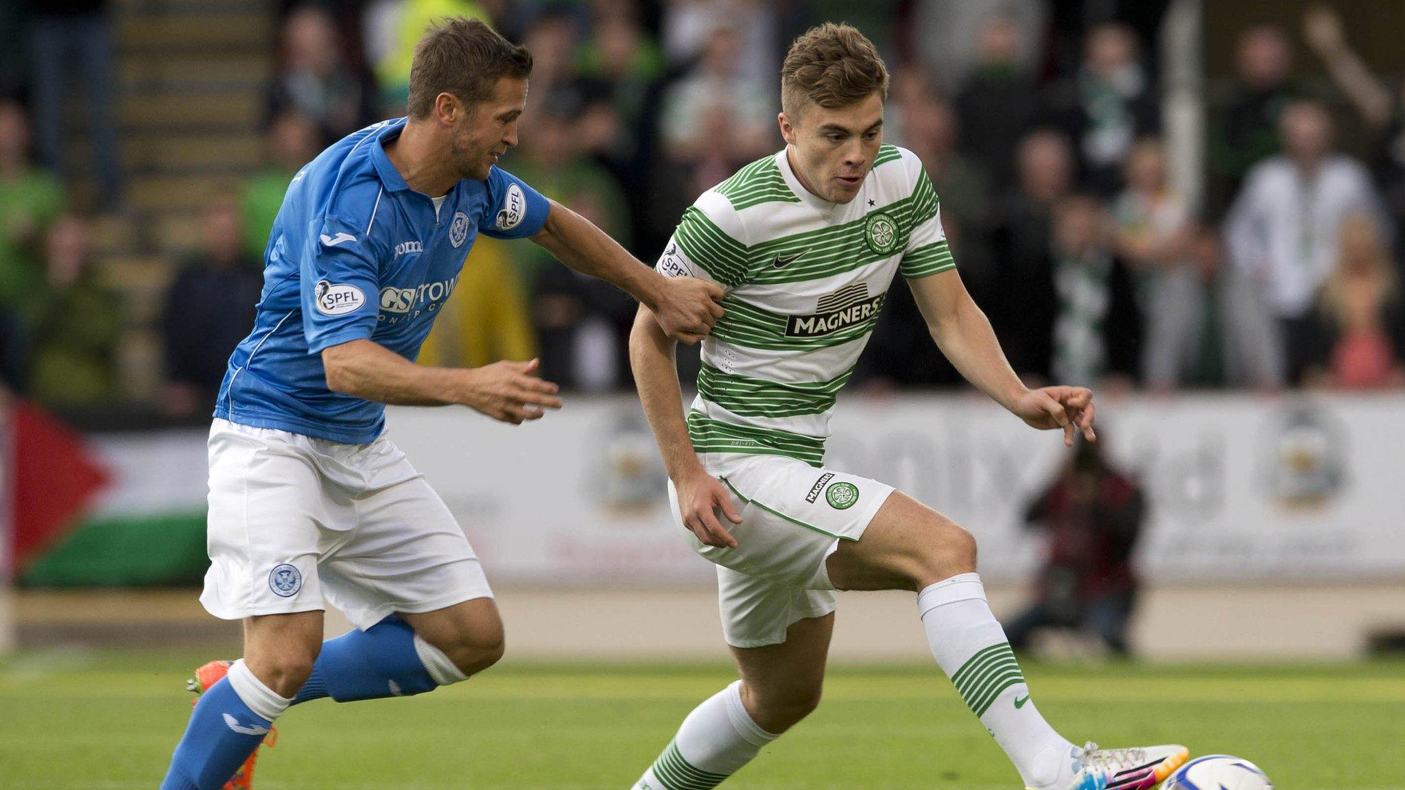 Chris Millar and James Forrest