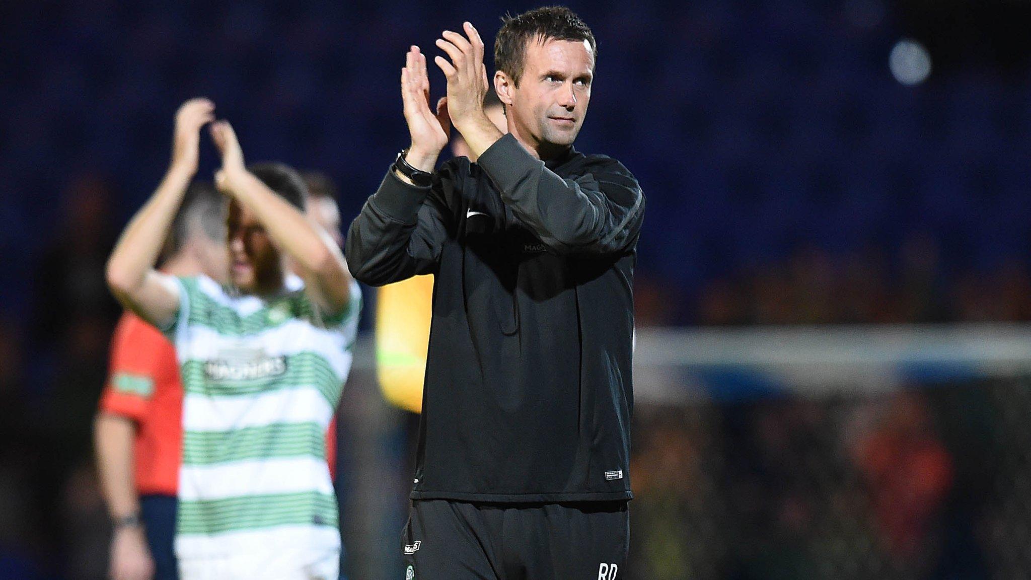 Celtic manager Ronny Deila