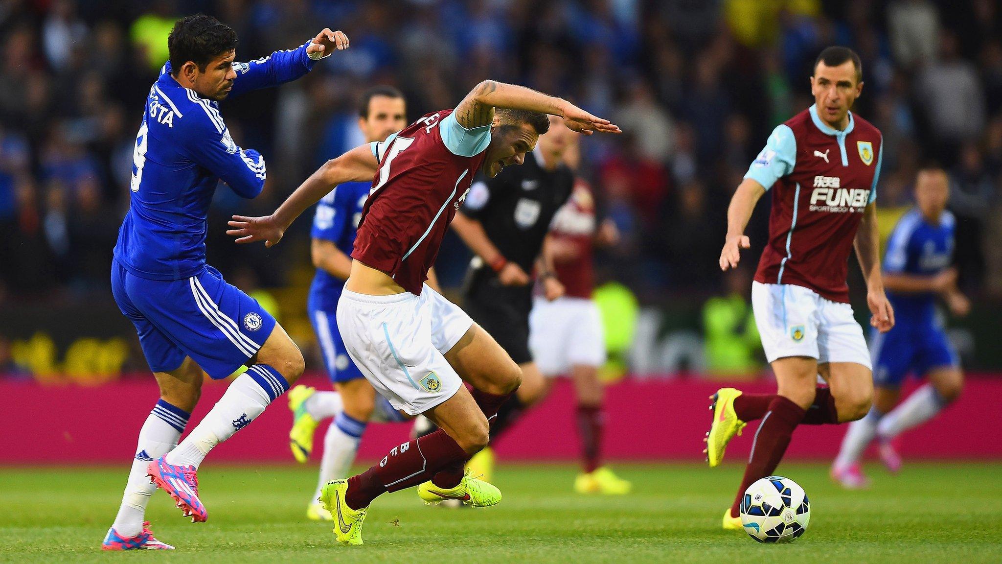 Diego Costa in action for Chelsea