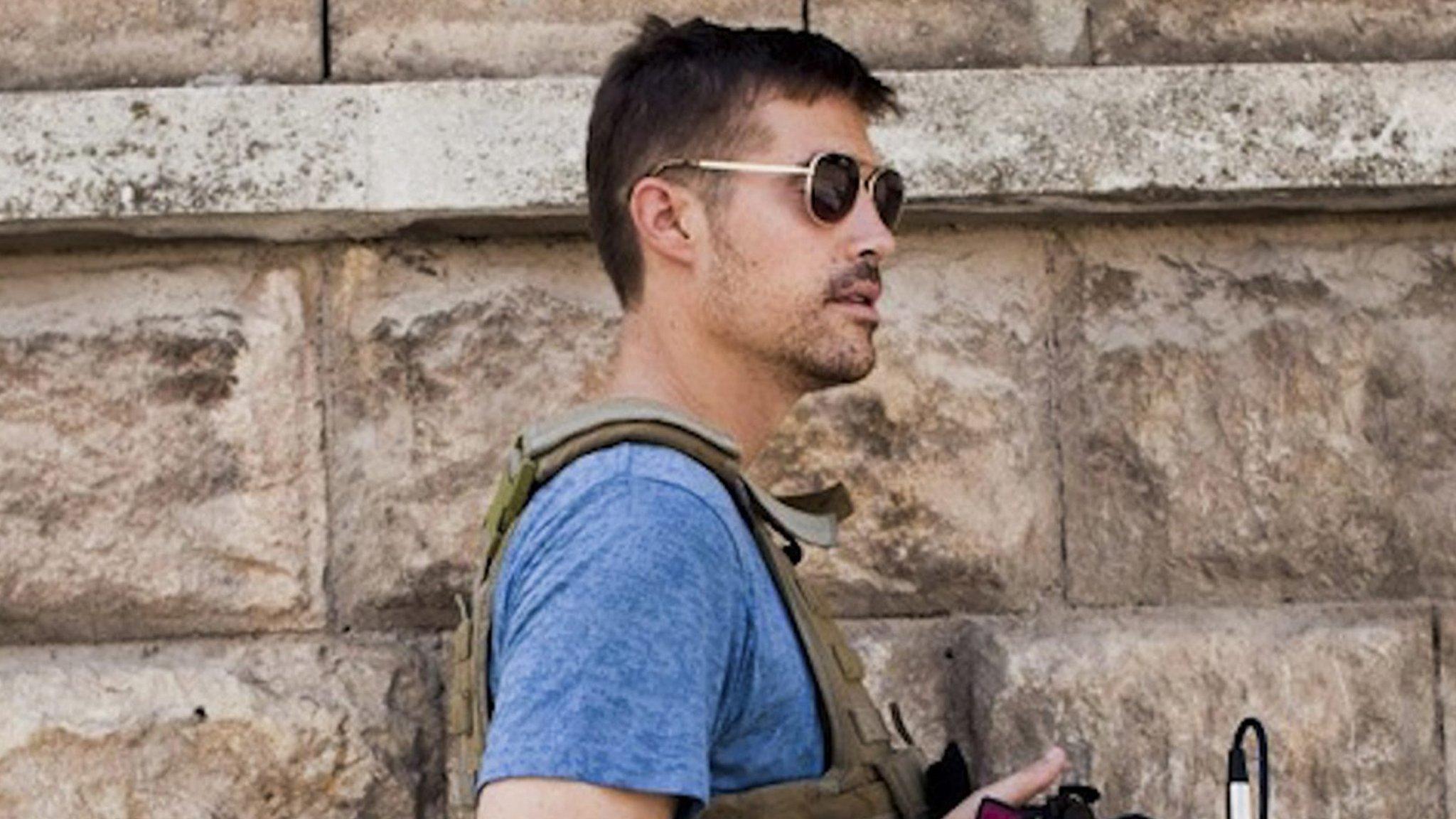 James Foley in Aleppo, Syria. Photo: 2012