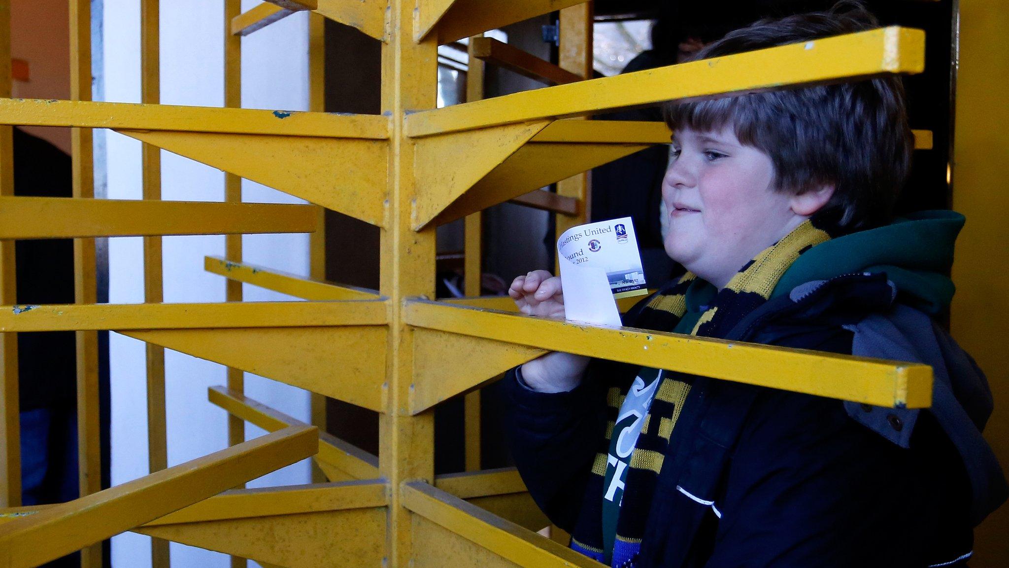 Football turnstiles