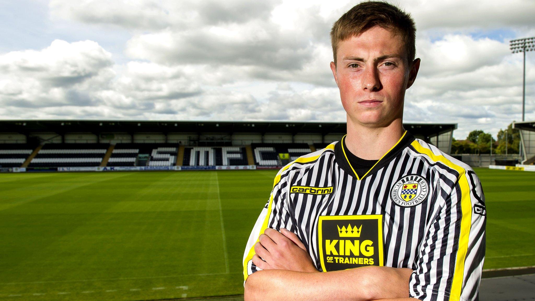 St Mirren winger Adam Drury