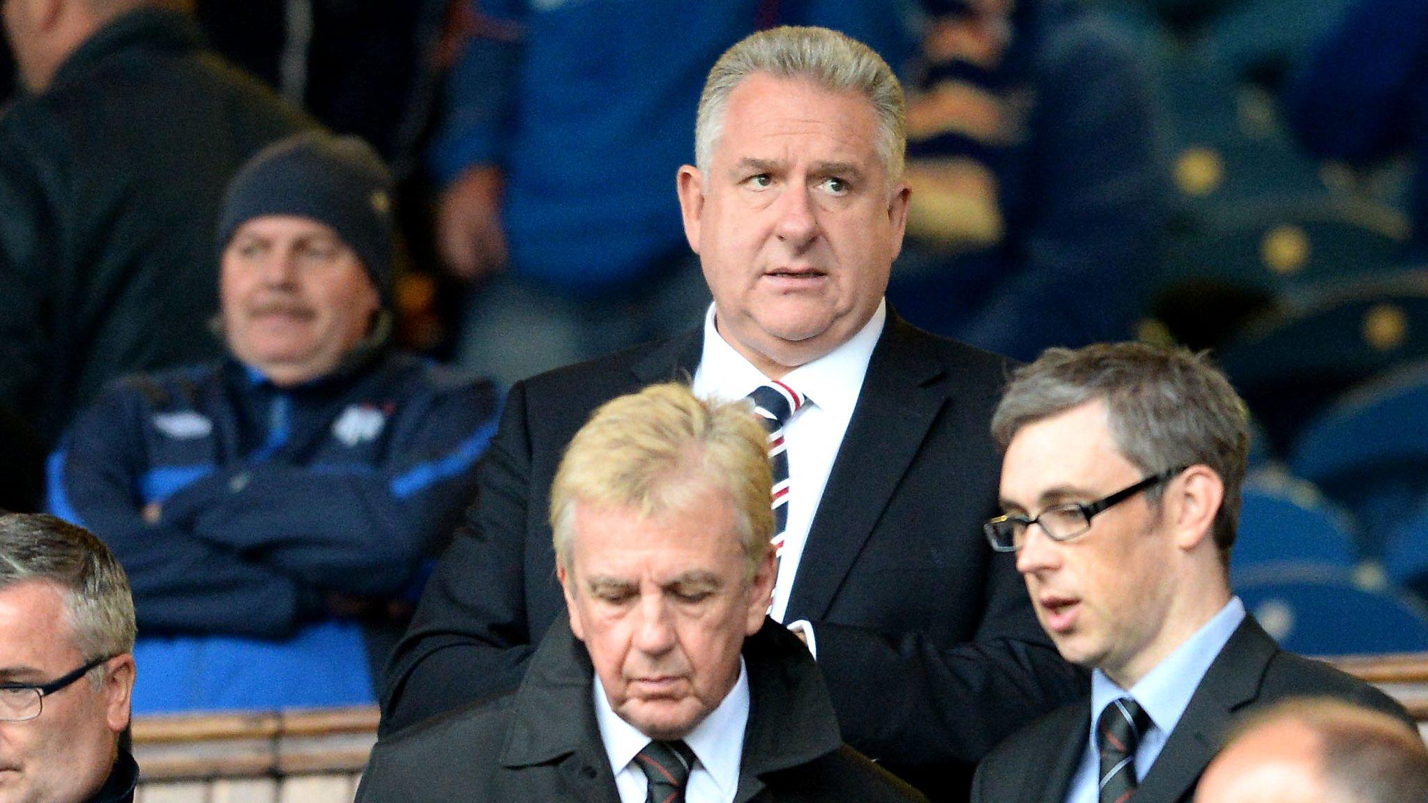 Rangers chief executive Graham Wallace