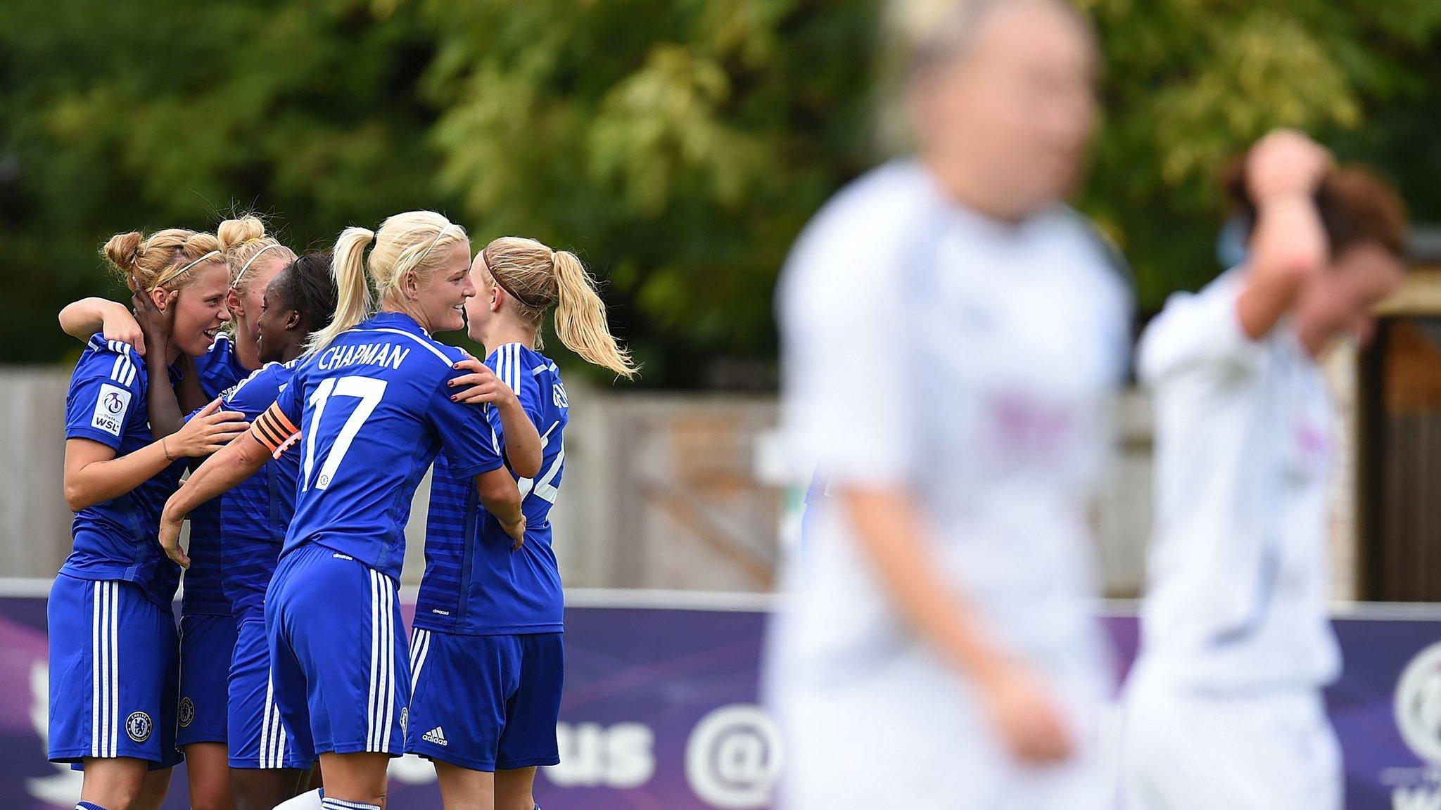 Chelsea's players celebrate