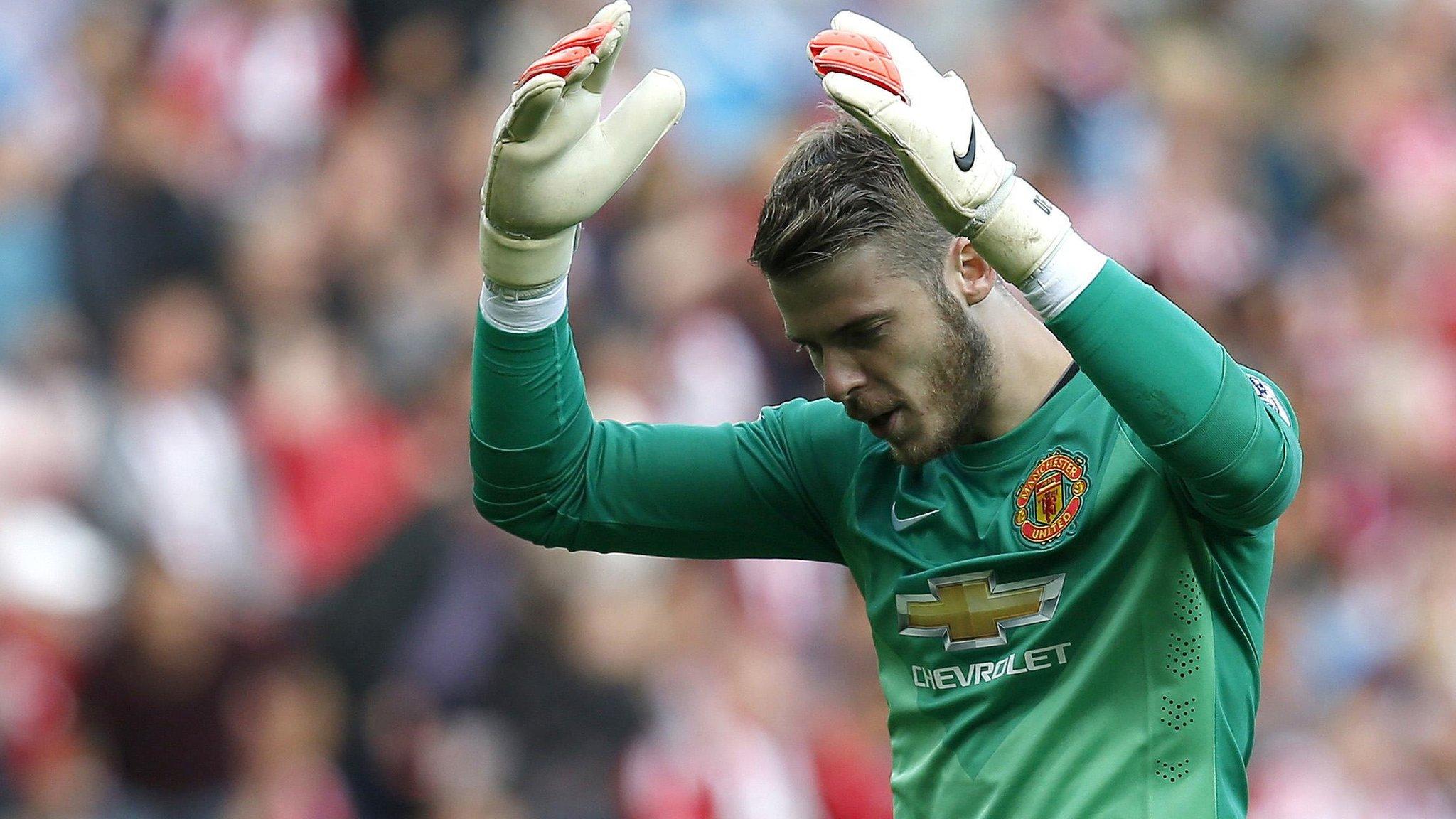 Manchester United's David De Gea