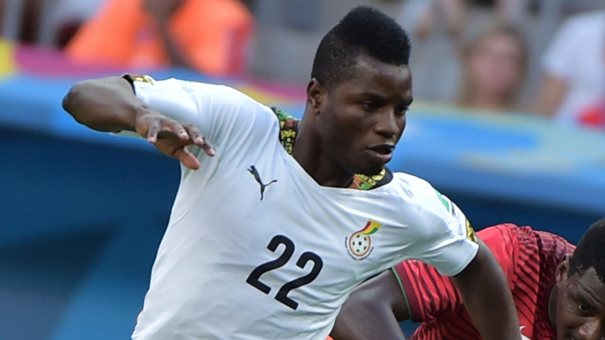 Ghana winger Wakaso Mubarak