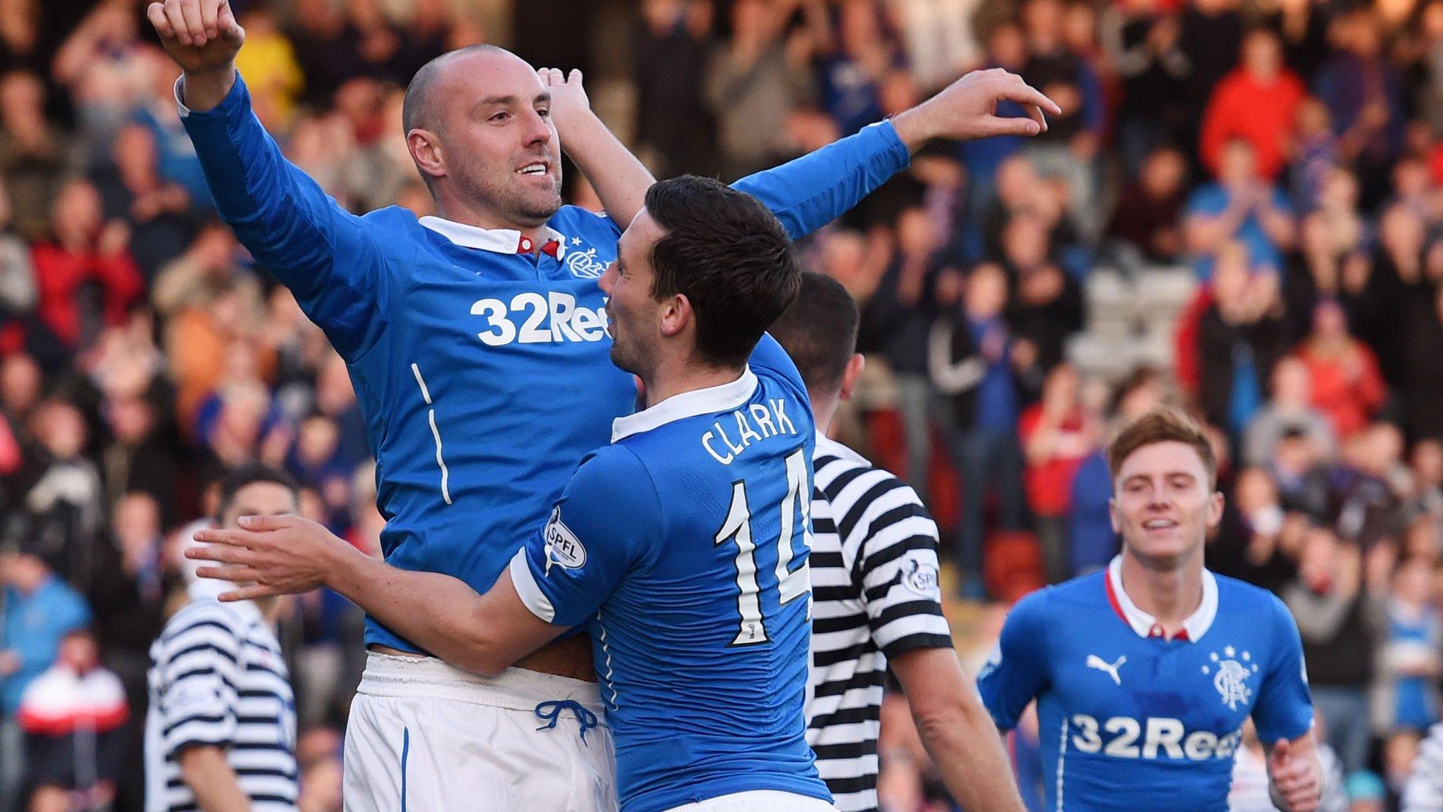 Kris Boyd was on target for Rangers