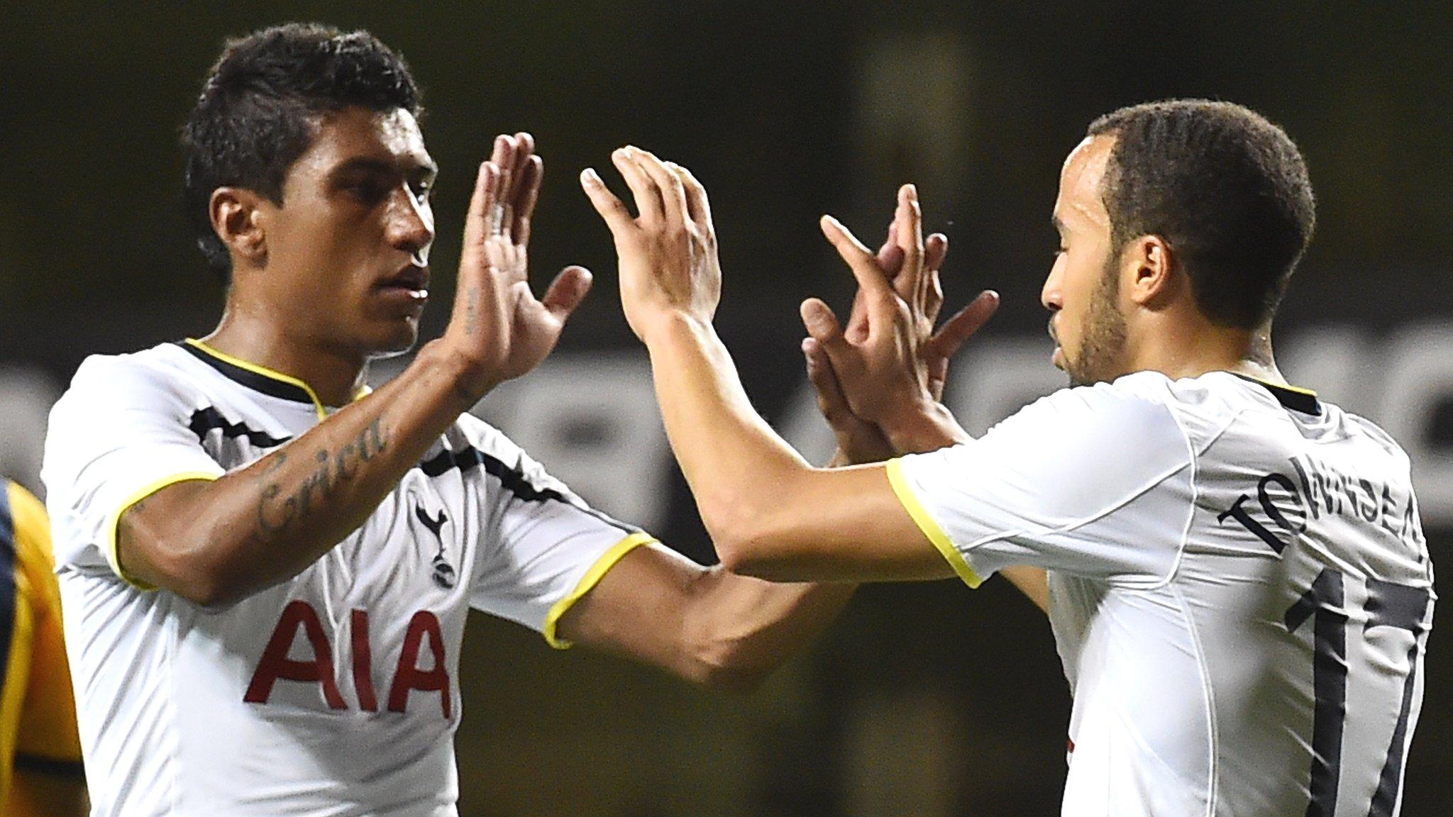 Paulinho and Andros Townsend