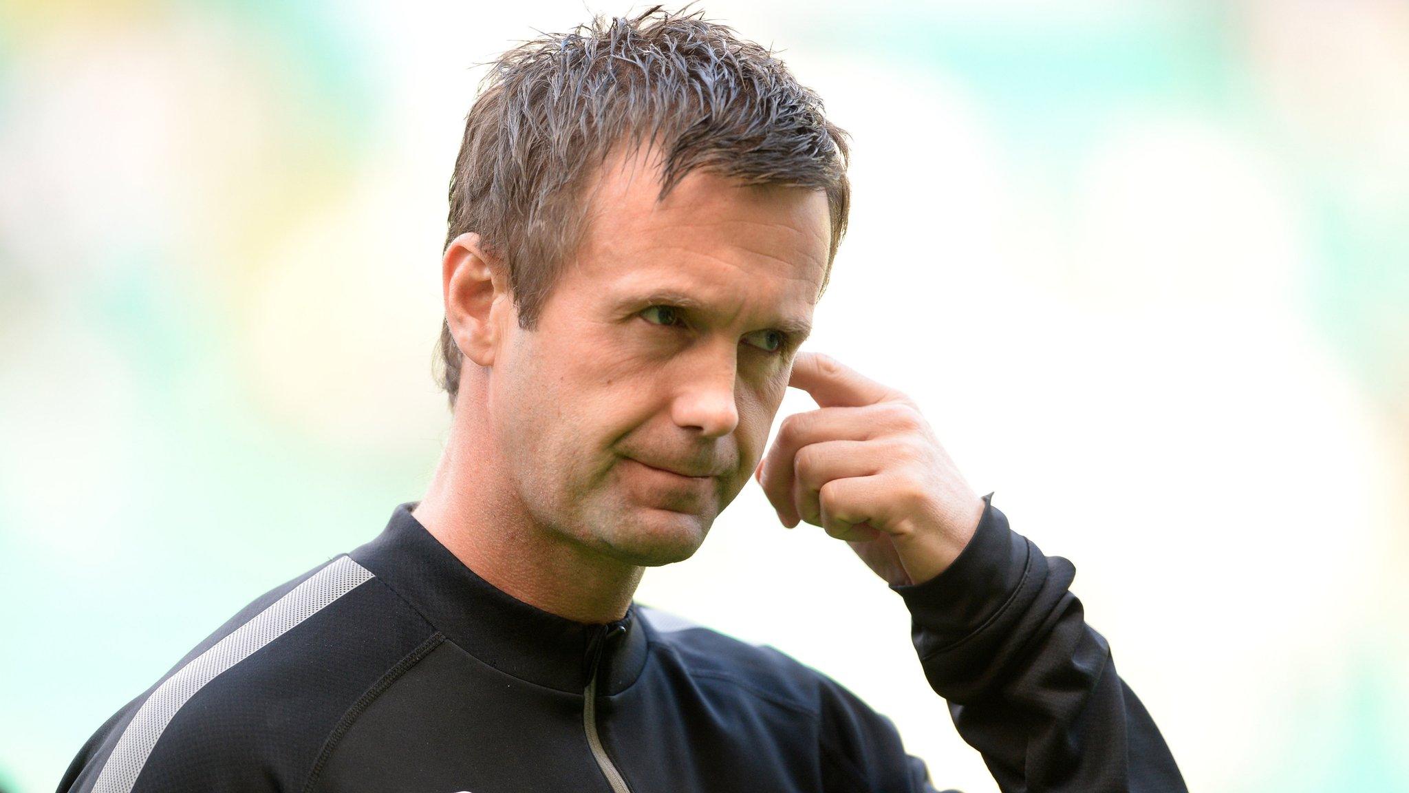 Celtic manager Ronny Deila