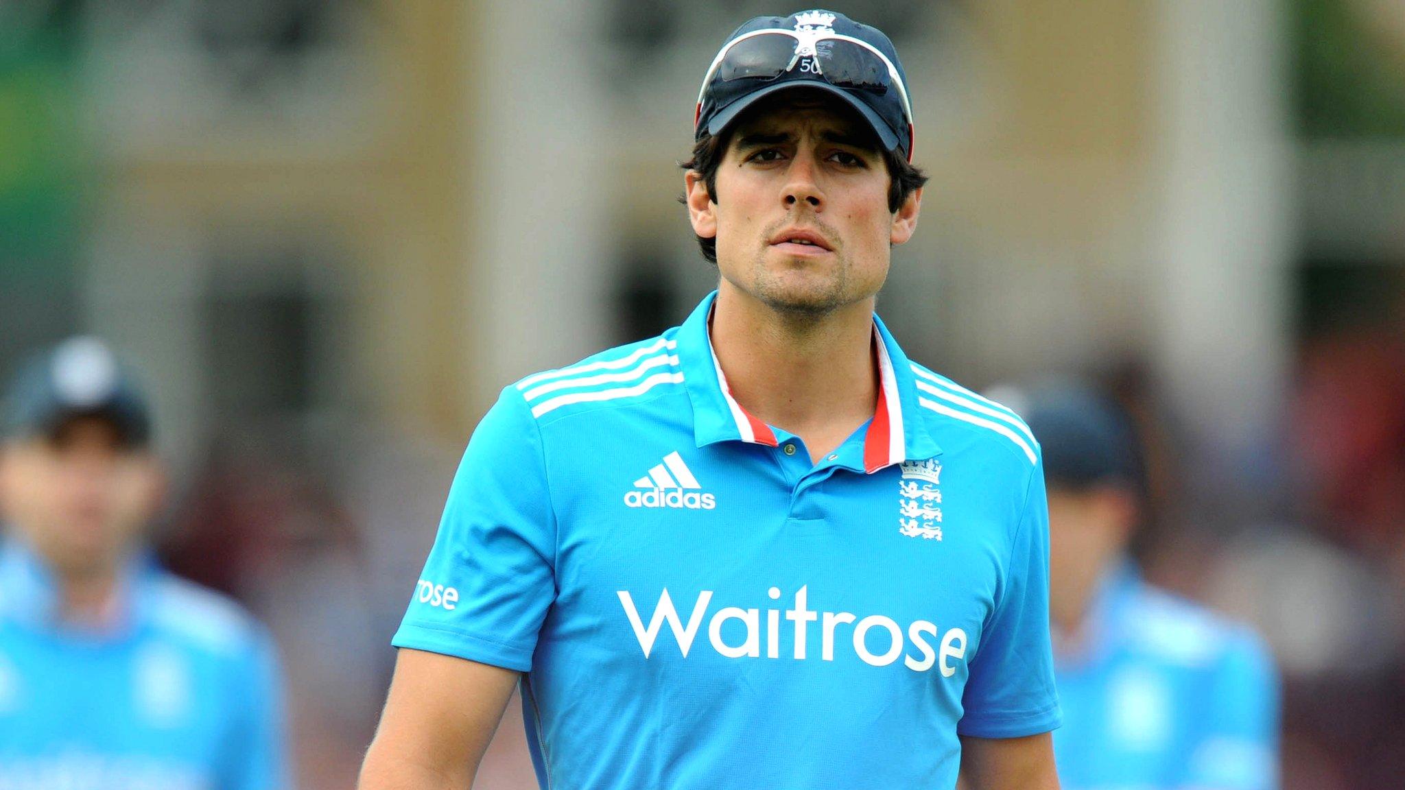 England captain Alastair Cook