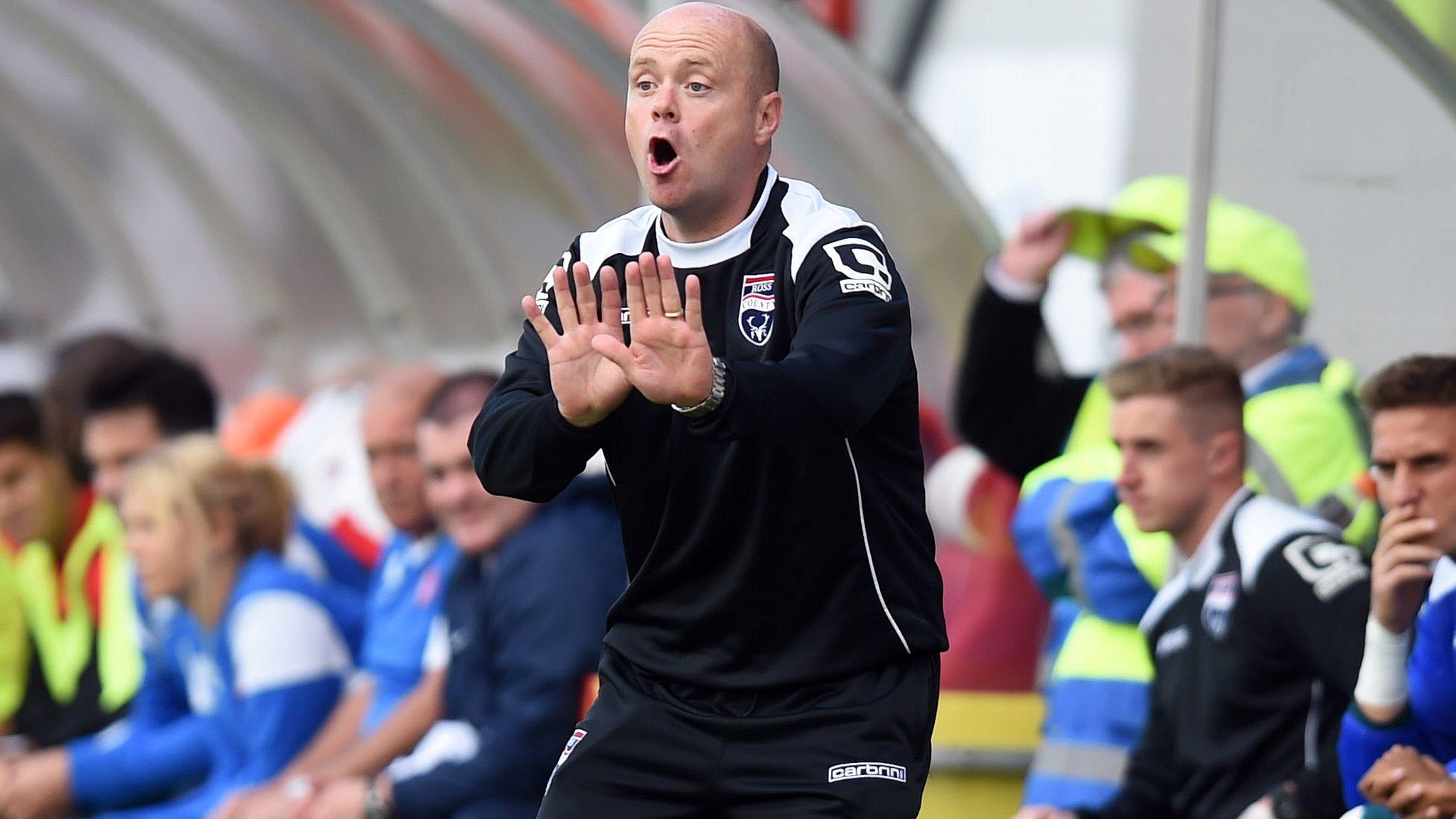 Ross County assistant manager Steve Ferguson