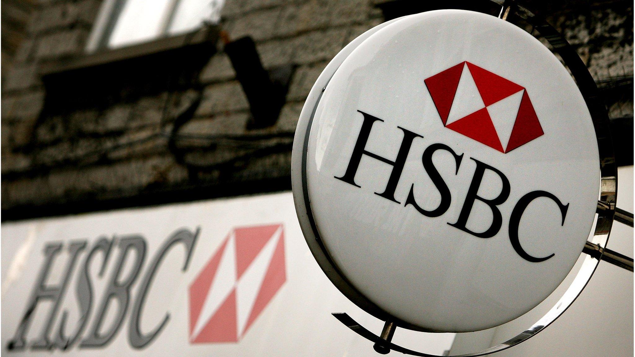 HSBC sign