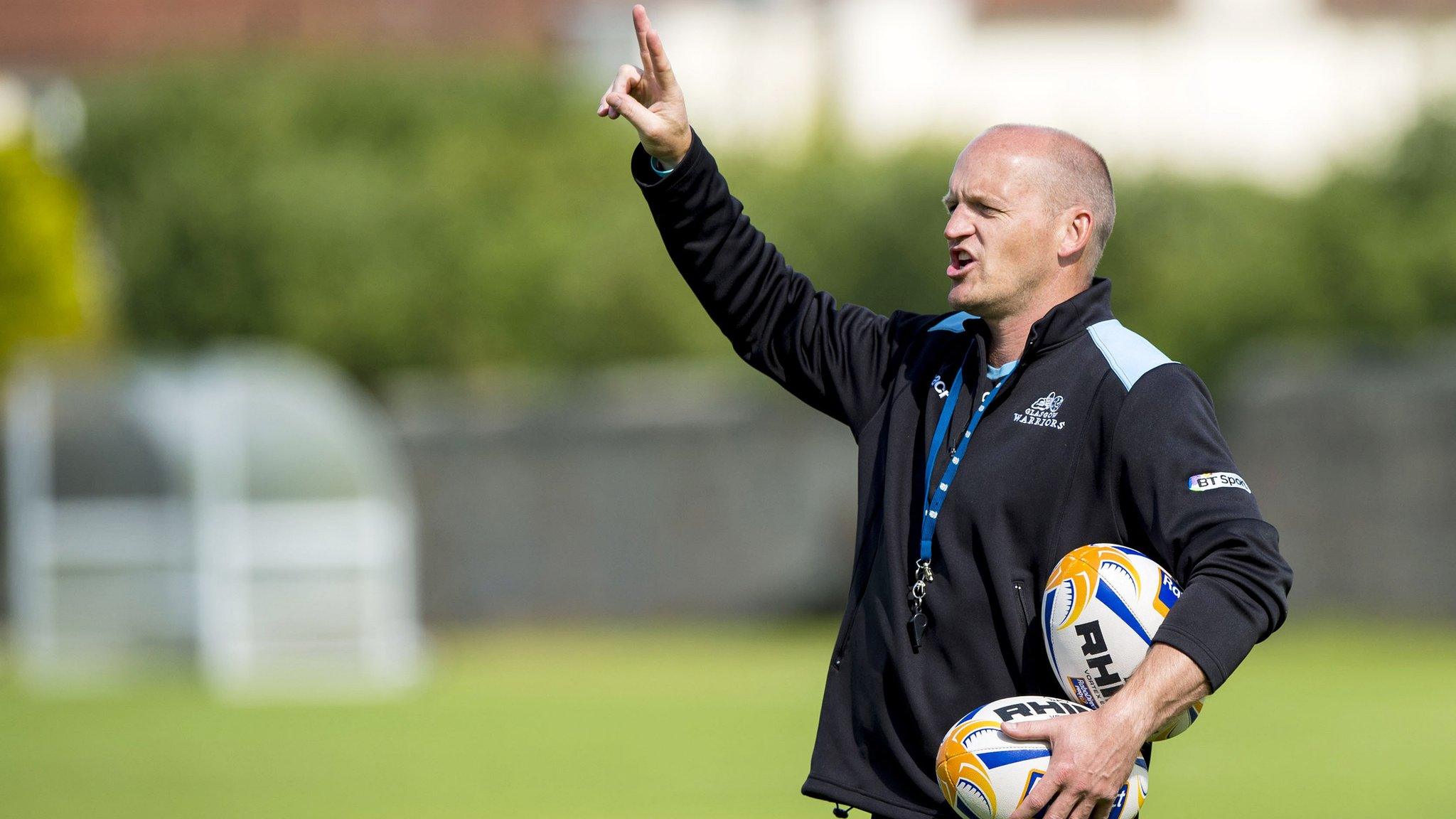 Glasgow Warriors head coach Gregor Townsend